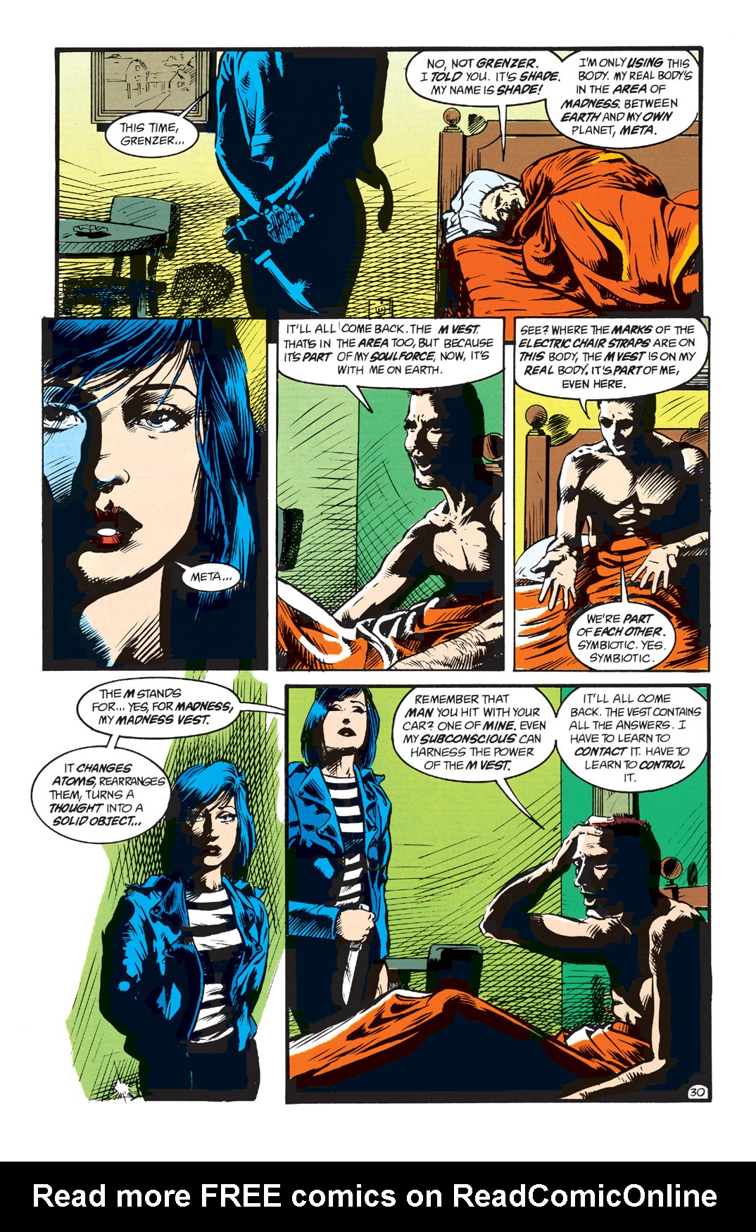 Read online Shade, the Changing Man comic -  Issue #1 - 32