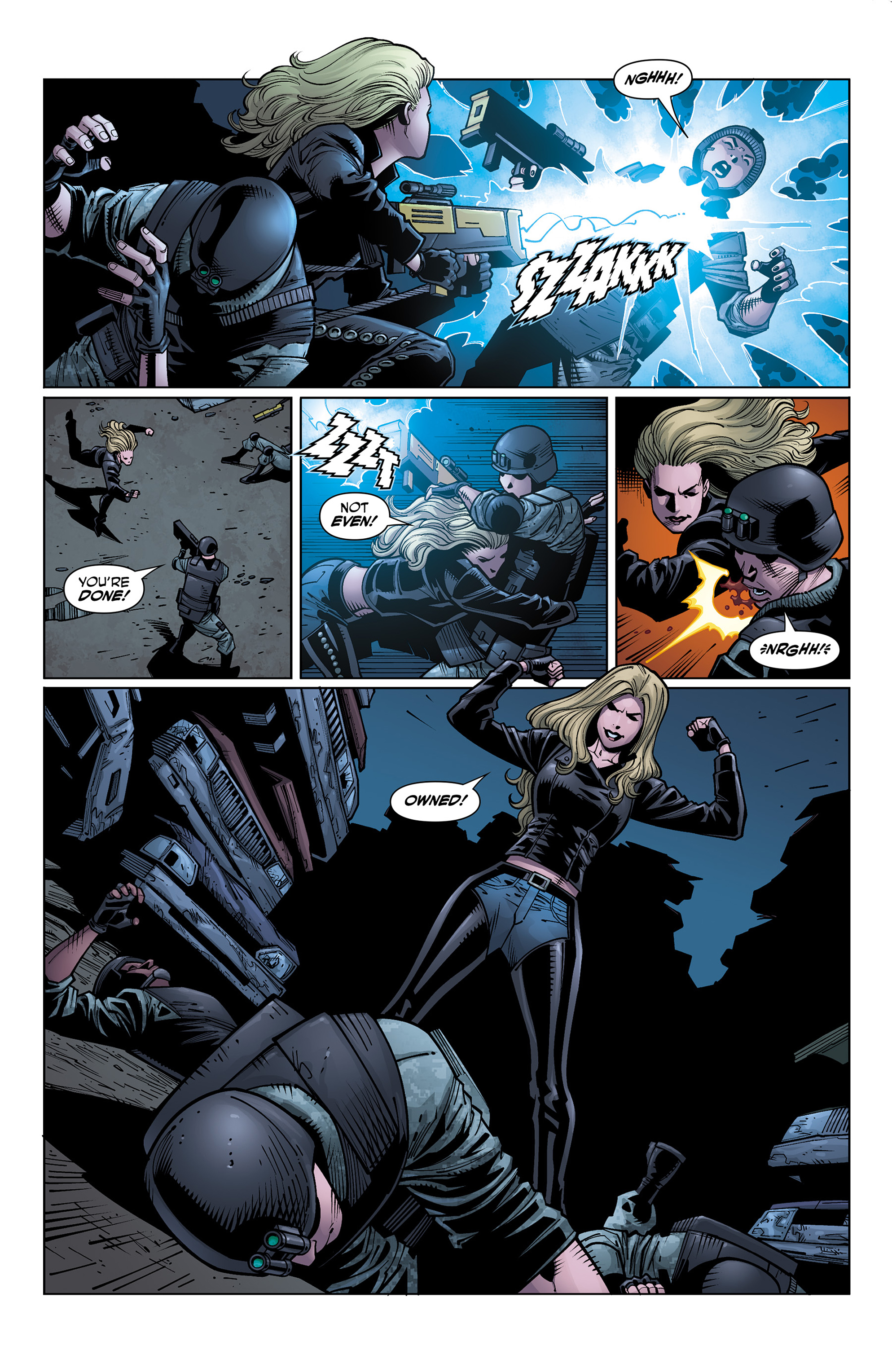 Read online Barb Wire (2015) comic -  Issue #8 - 14