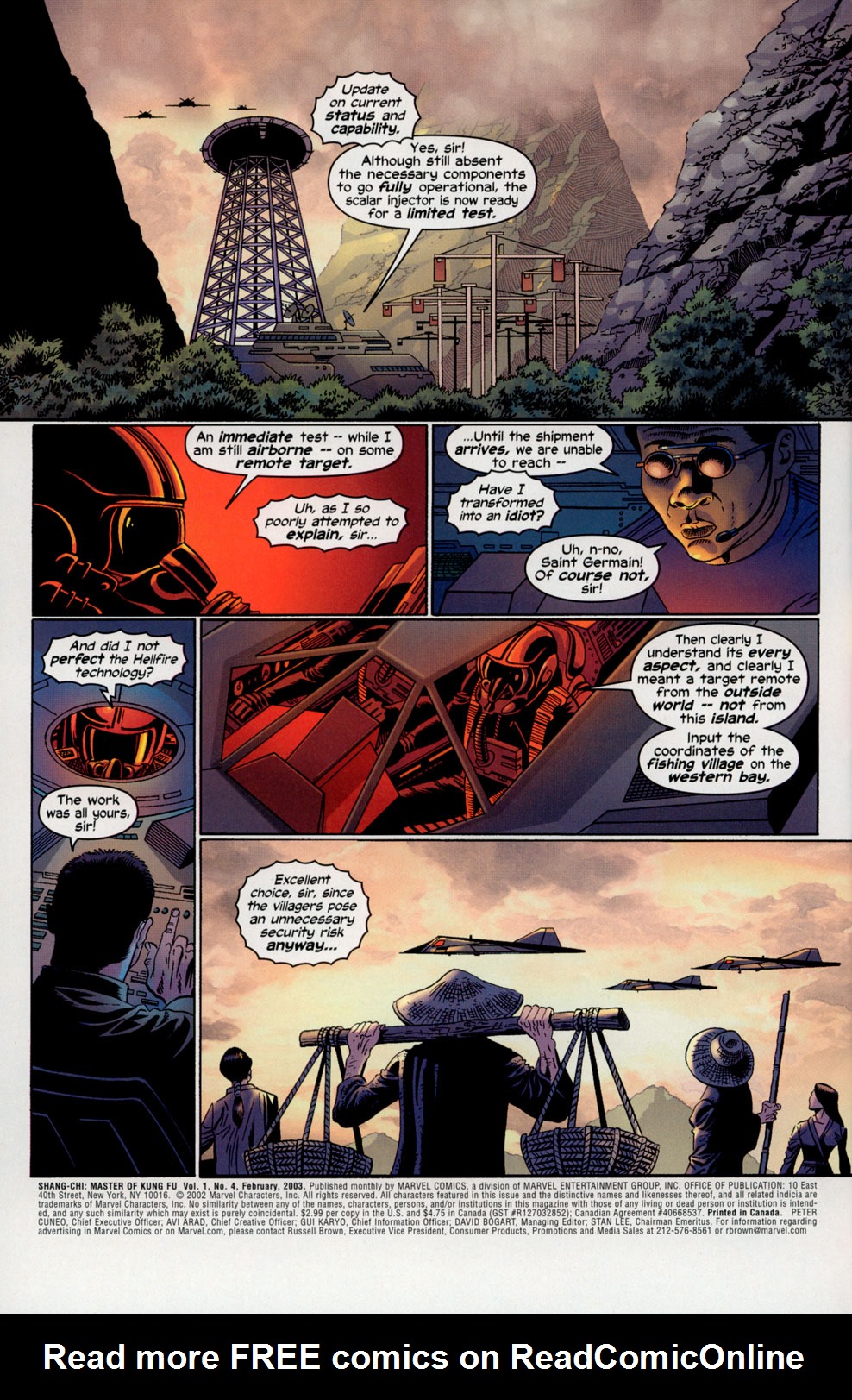 Read online Shang-Chi: Master of Kung Fu comic -  Issue #4 - 3