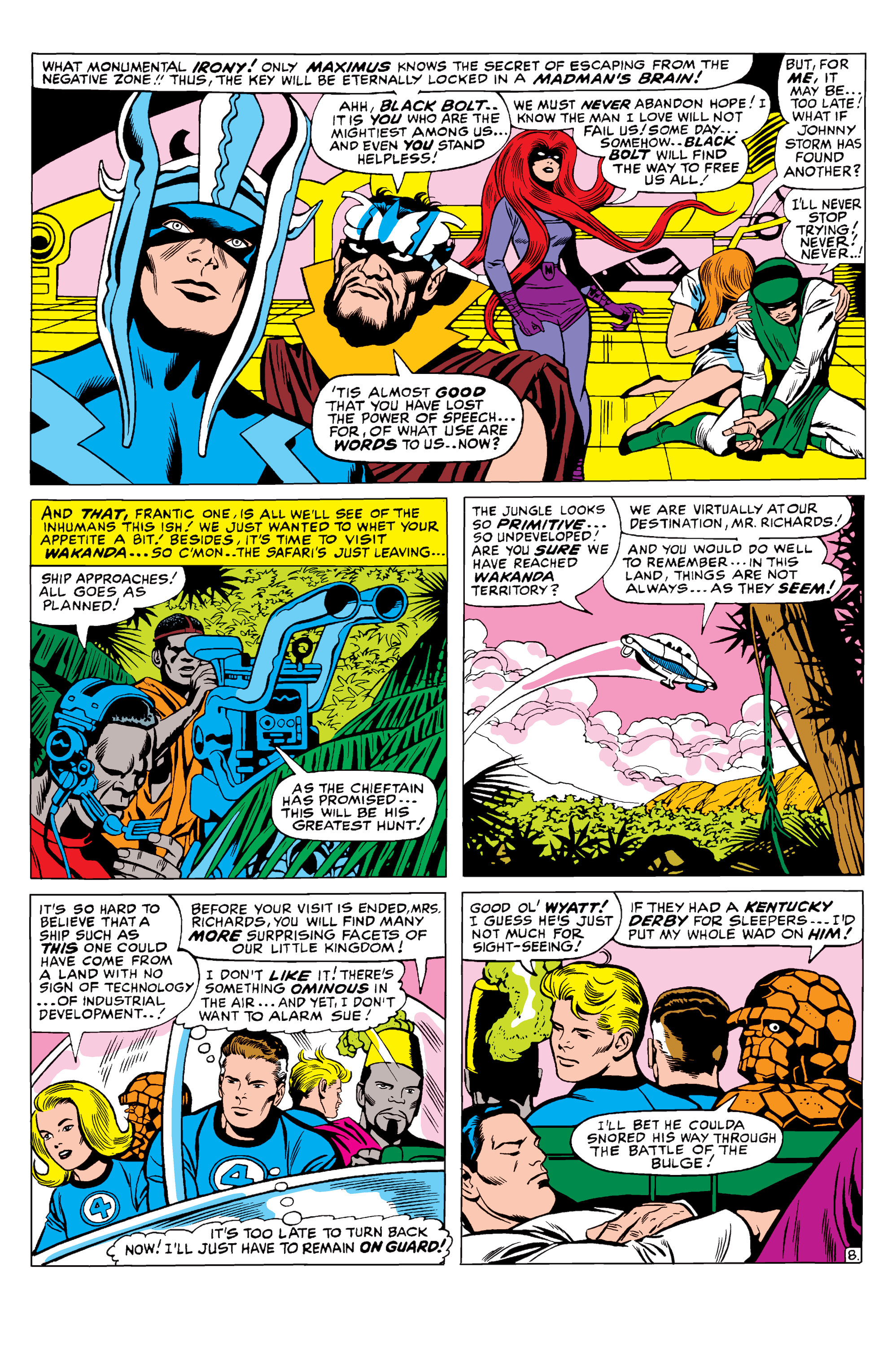 Read online Fantastic Four Epic Collection comic -  Issue # The Mystery of the Black Panther (Part 1) - 13