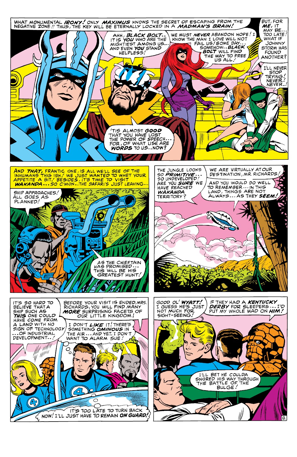 Read online Fantastic Four Epic Collection: The Mystery of the Black Panther comic -  Issue # TPB (Part 1) - 13