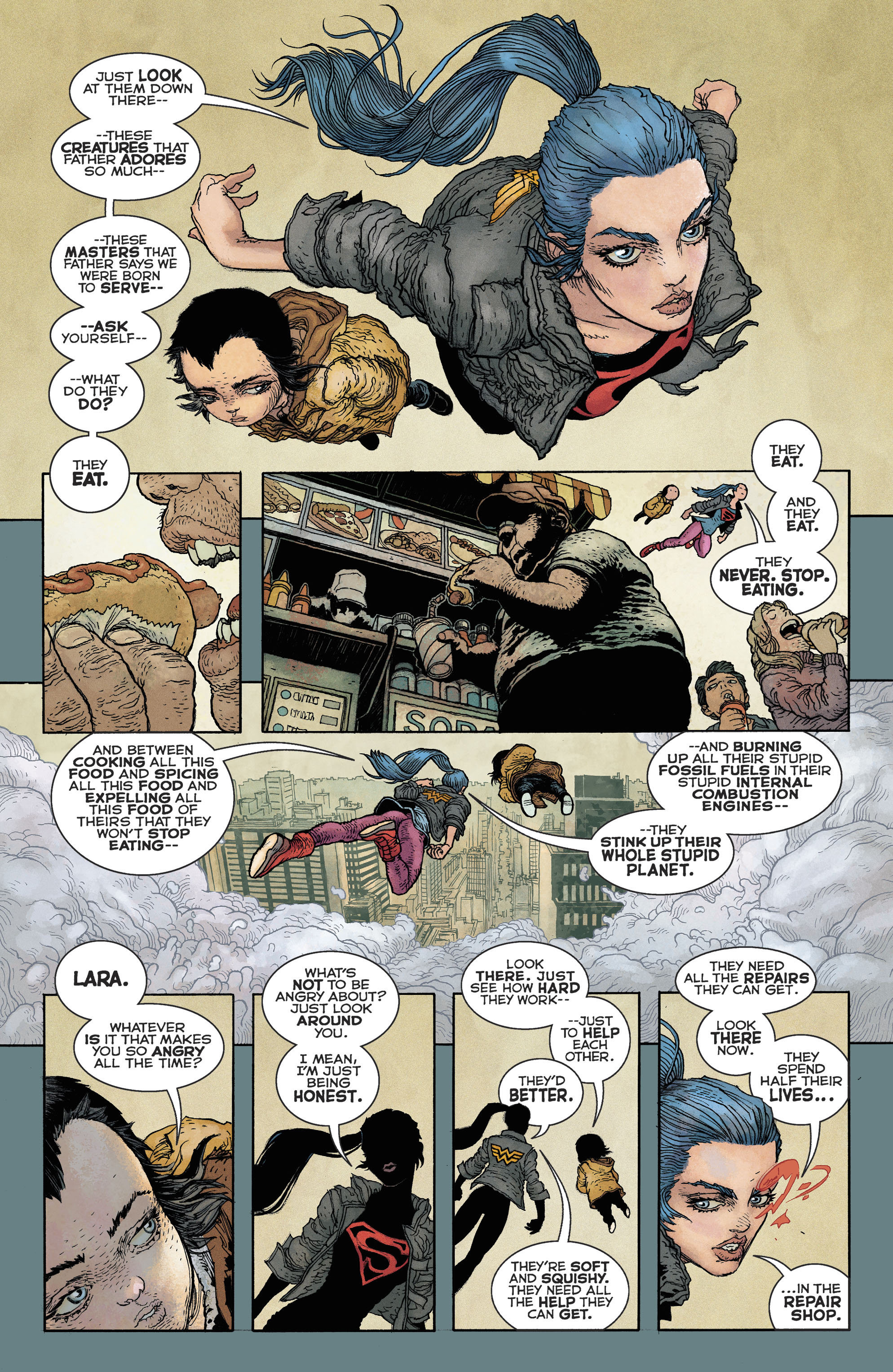 Read online Dark Knight Returns: The Golden Child comic -  Issue # Full - 7