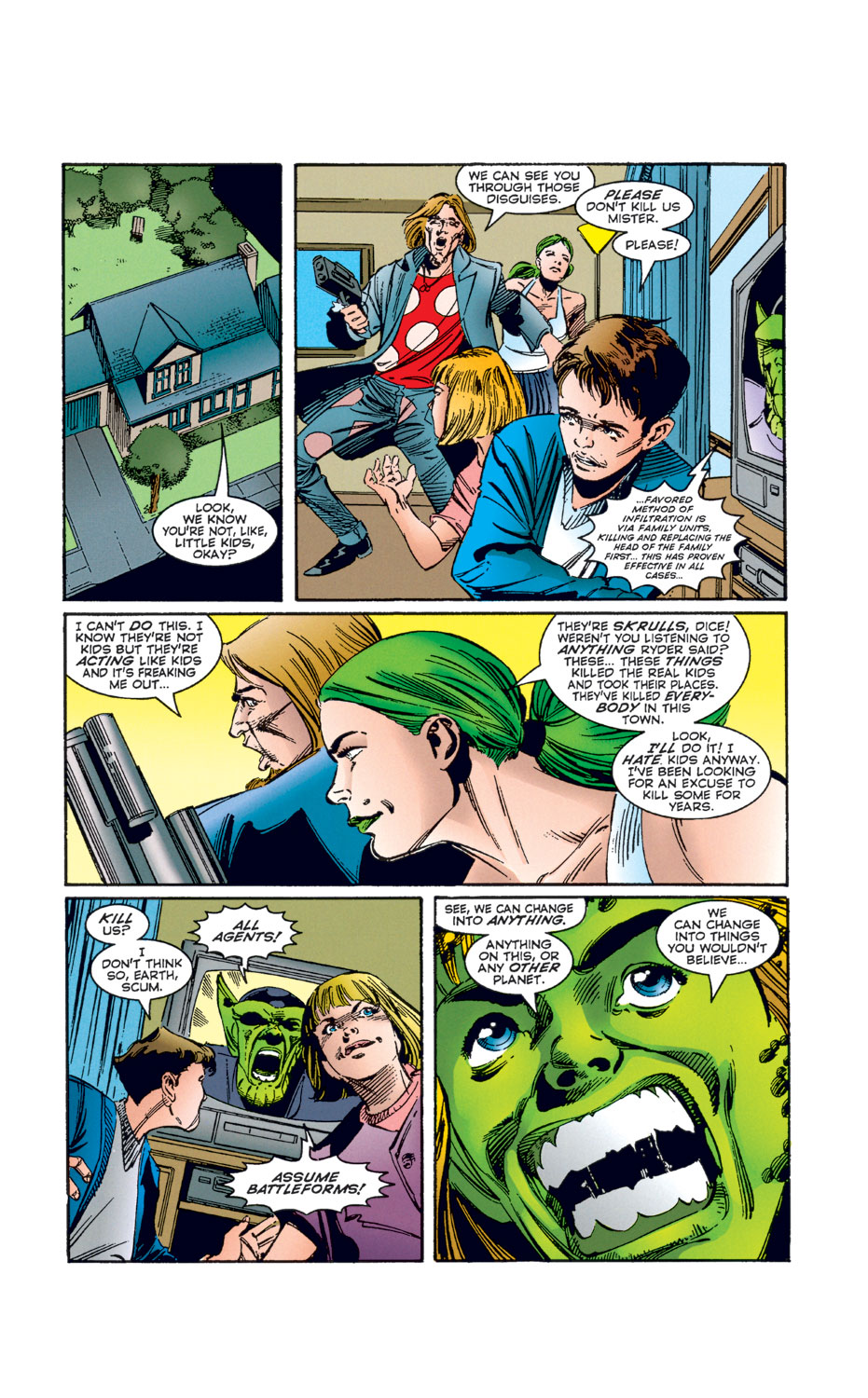 Read online Skrull Kill Krew (1995) comic -  Issue #5 - 10