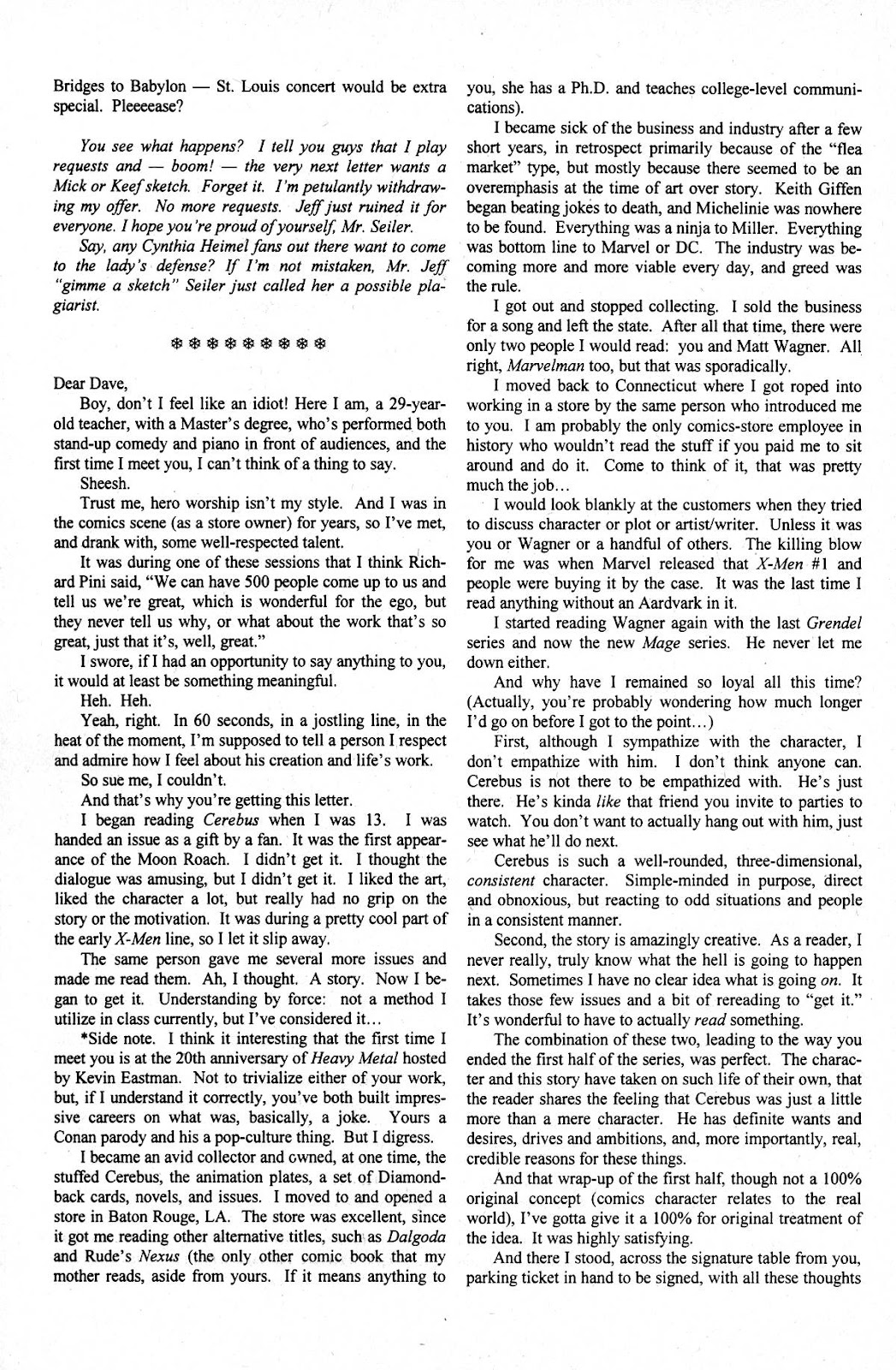 Cerebus issue 229 - Page 23