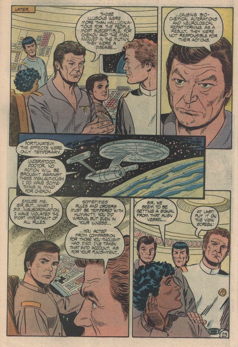 Read online Star Trek (1984) comic -  Issue #19 - 24