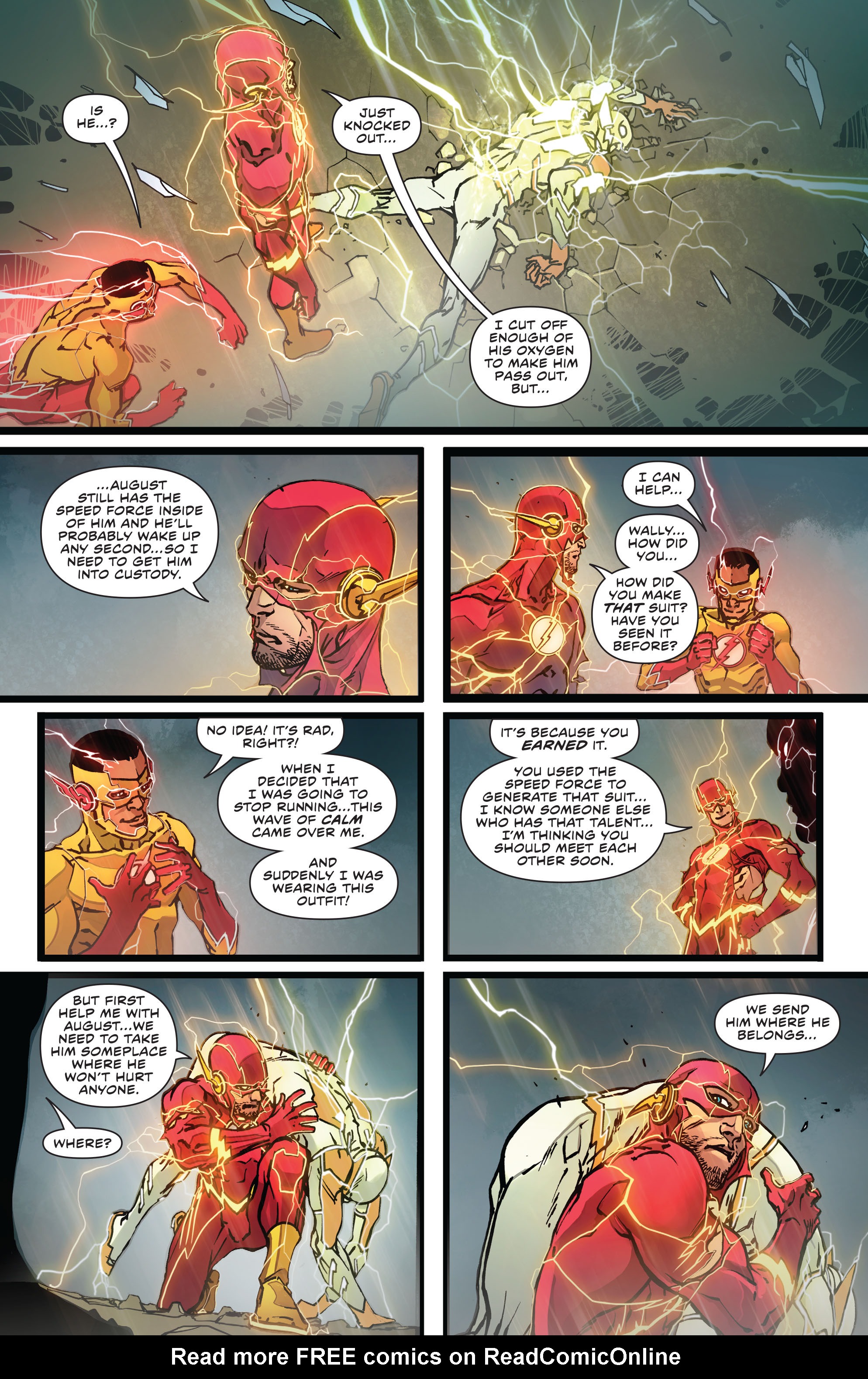 Read online The Flash (2016) comic -  Issue #8 - 12