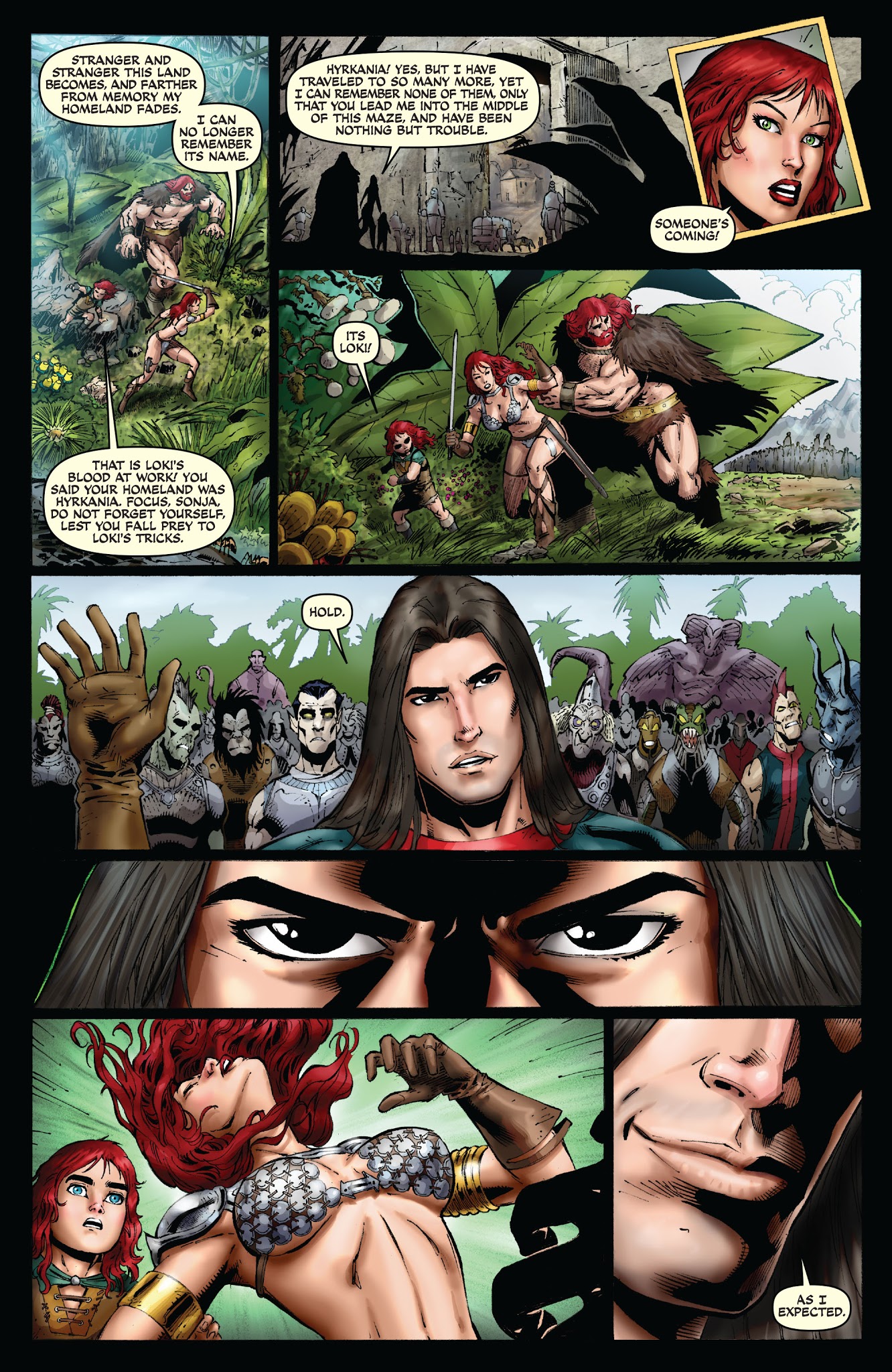 Read online Red Sonja: Wrath of the Gods comic -  Issue #3 - 8