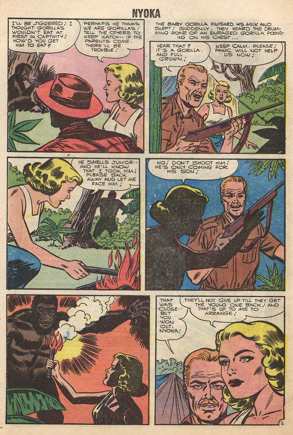 Read online Nyoka the Jungle Girl (1955) comic -  Issue #20 - 32