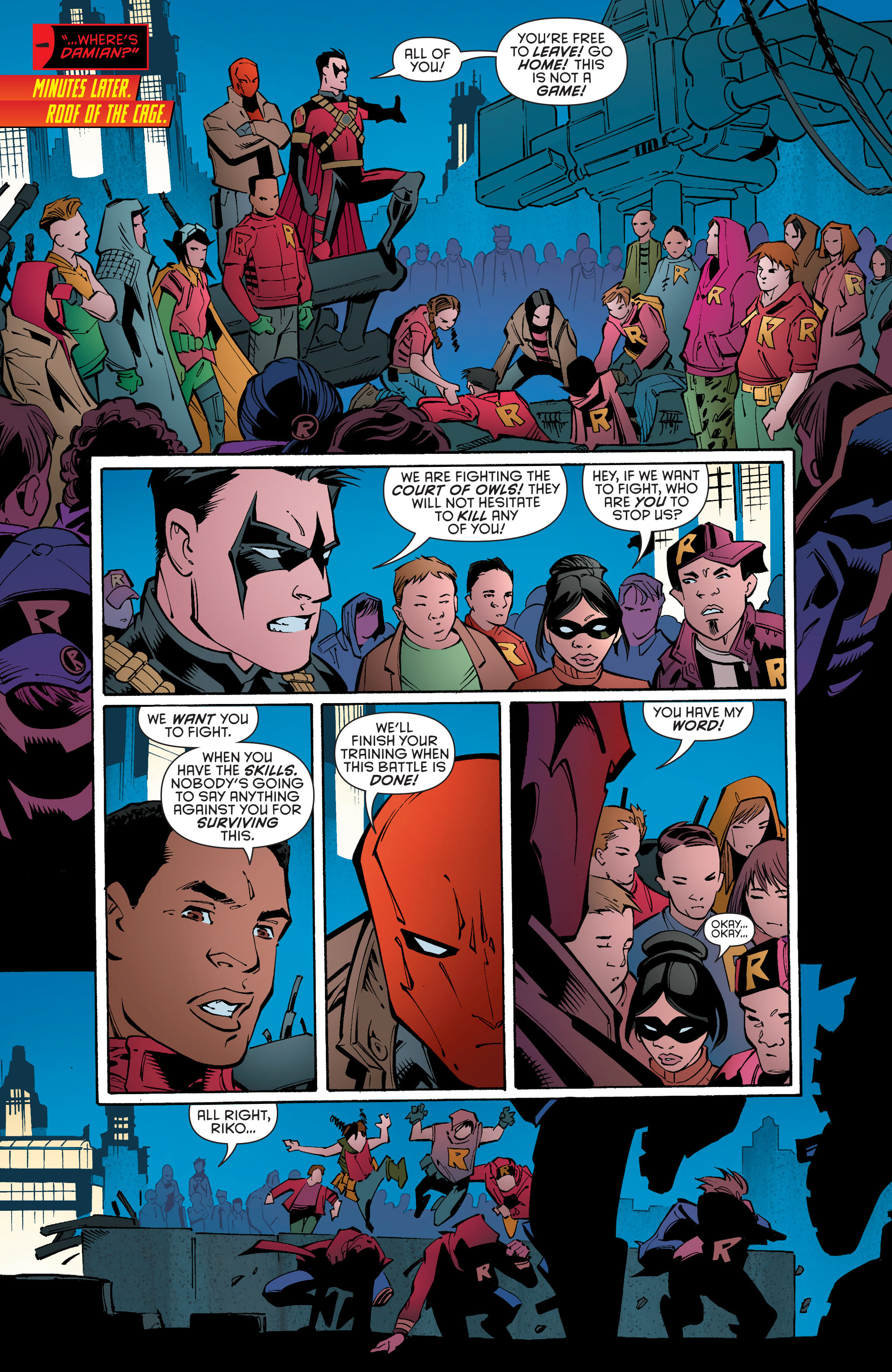 Read online Robin: Son of Batman comic -  Issue #7 - 13