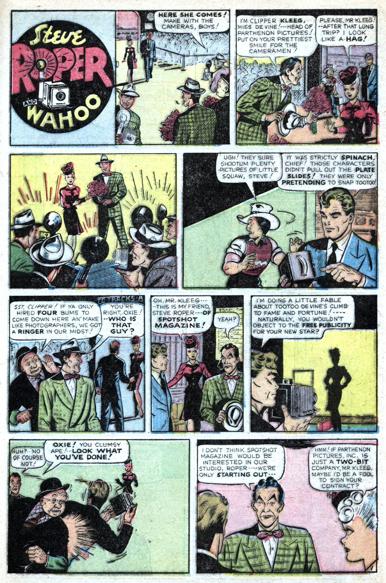 Read online Famous Funnies comic -  Issue #184 - 9