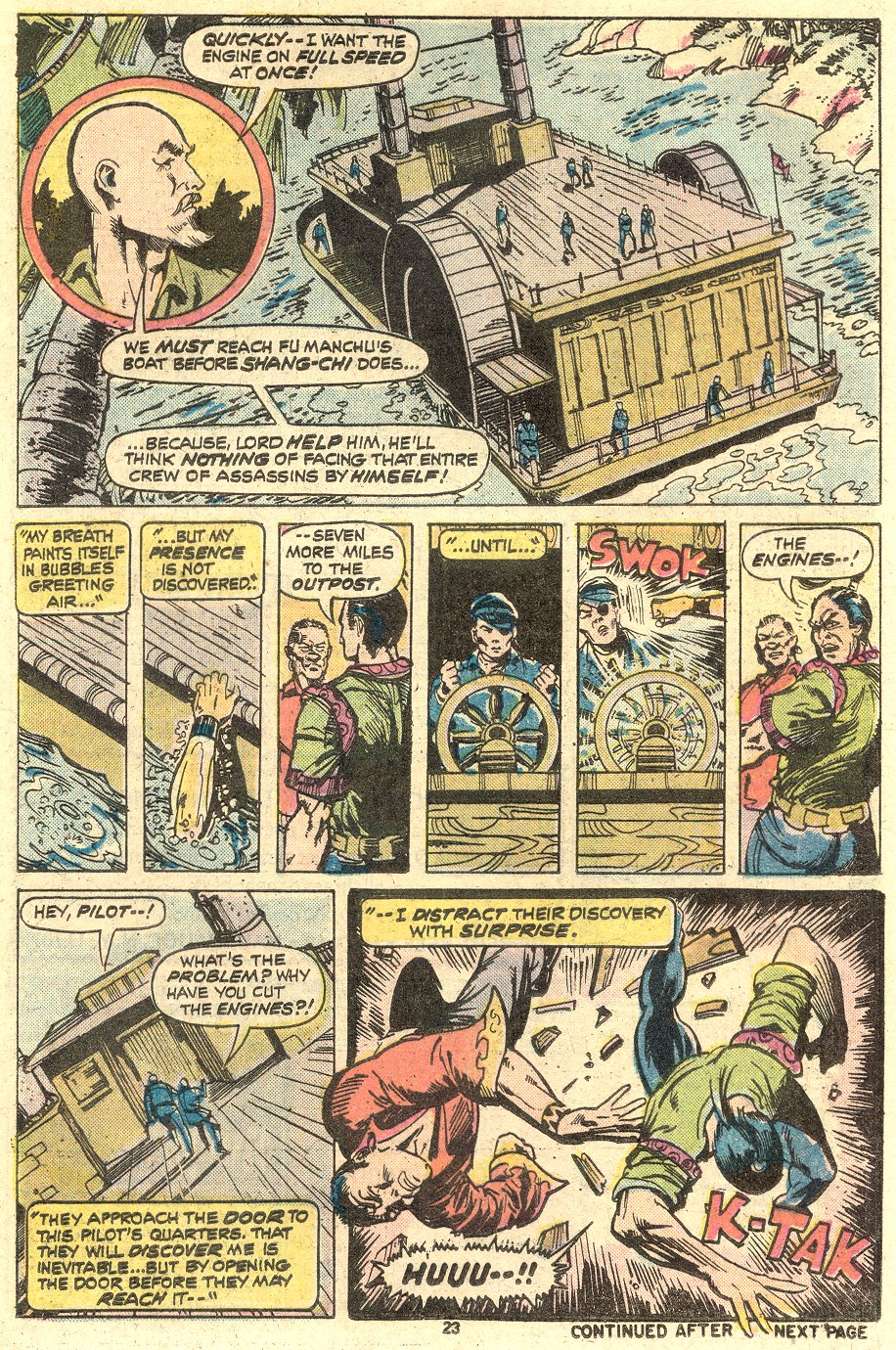 Read online Master of Kung Fu (1974) comic -  Issue #23 - 14