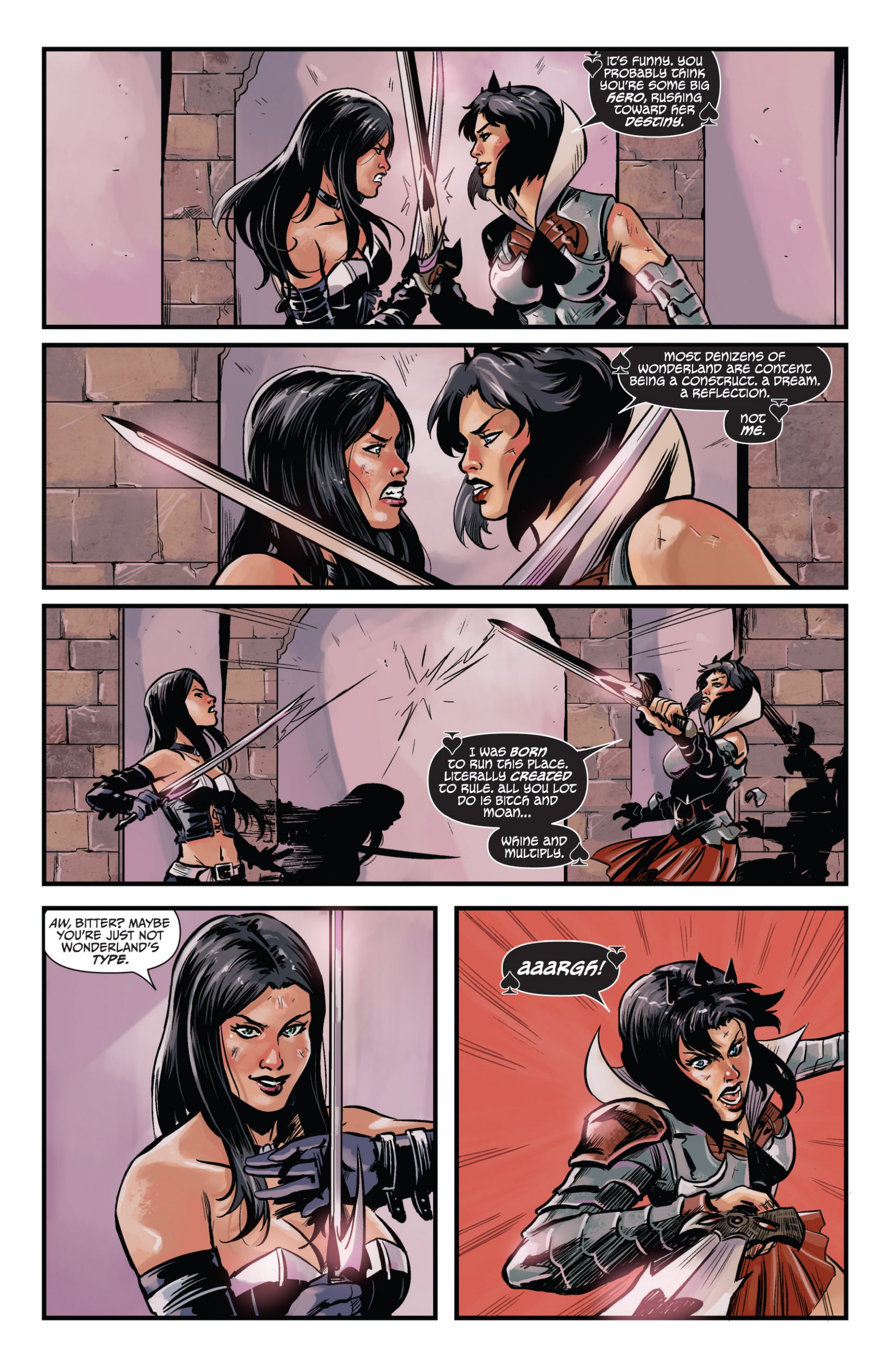 Read online Grimm Fairy Tales presents Wonderland comic -  Issue #25 - 24