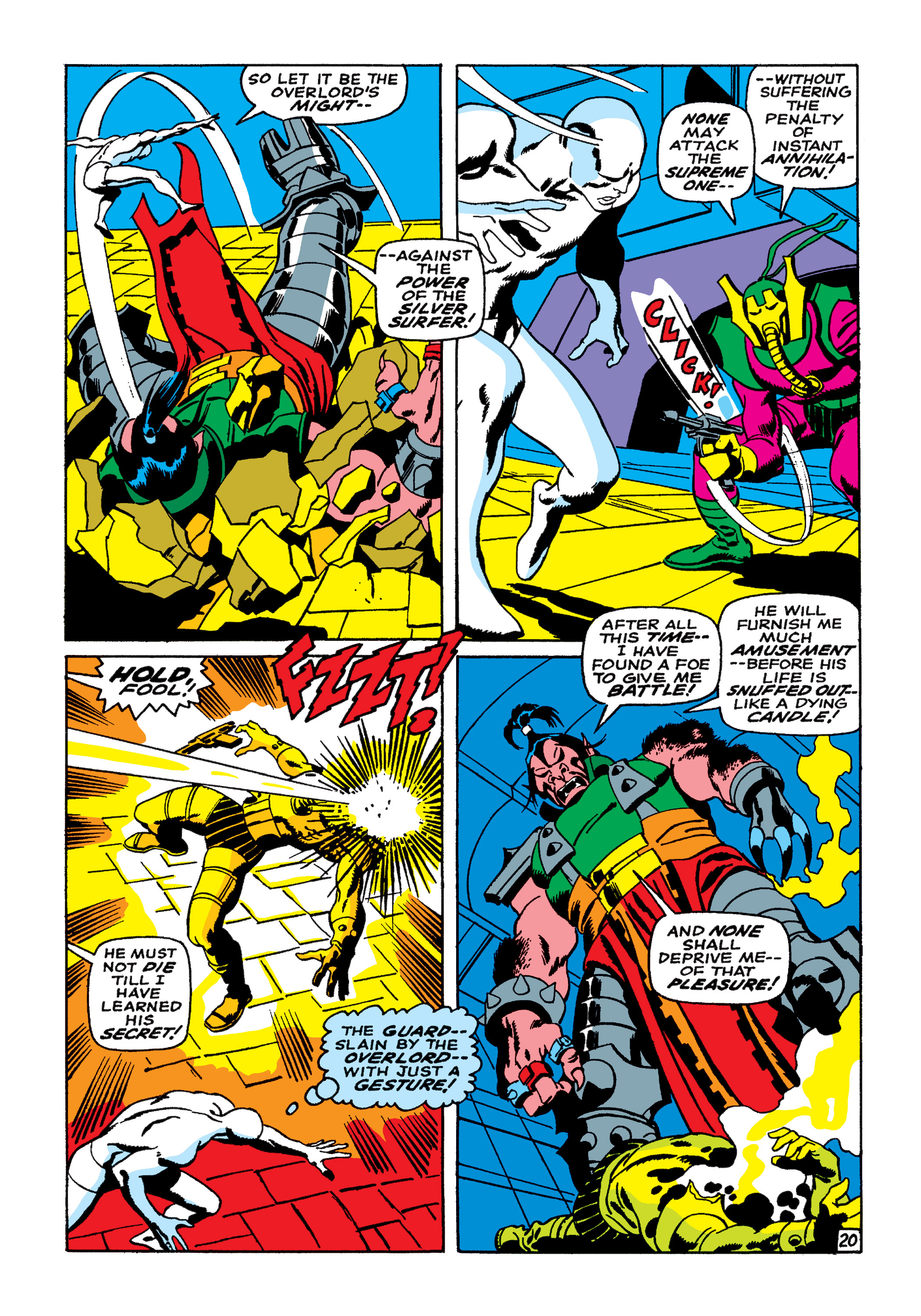 Read online Marvel Masterworks: The Silver Surfer comic -  Issue # TPB 1 (Part 3) - 28