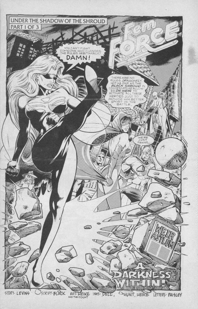 Read online Femforce comic -  Issue #34 - 3