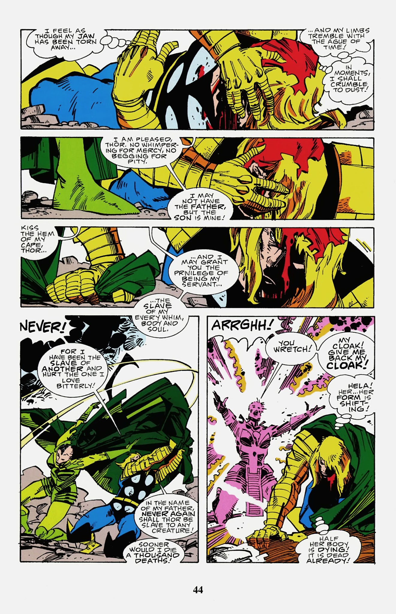 Read online Thor Visionaries: Walter Simonson comic -  Issue # TPB 3 - 46