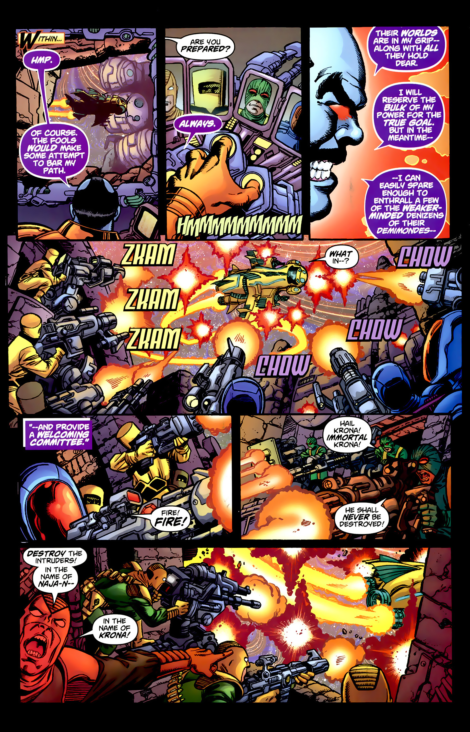 Read online JLA/Avengers comic -  Issue #4 - 14
