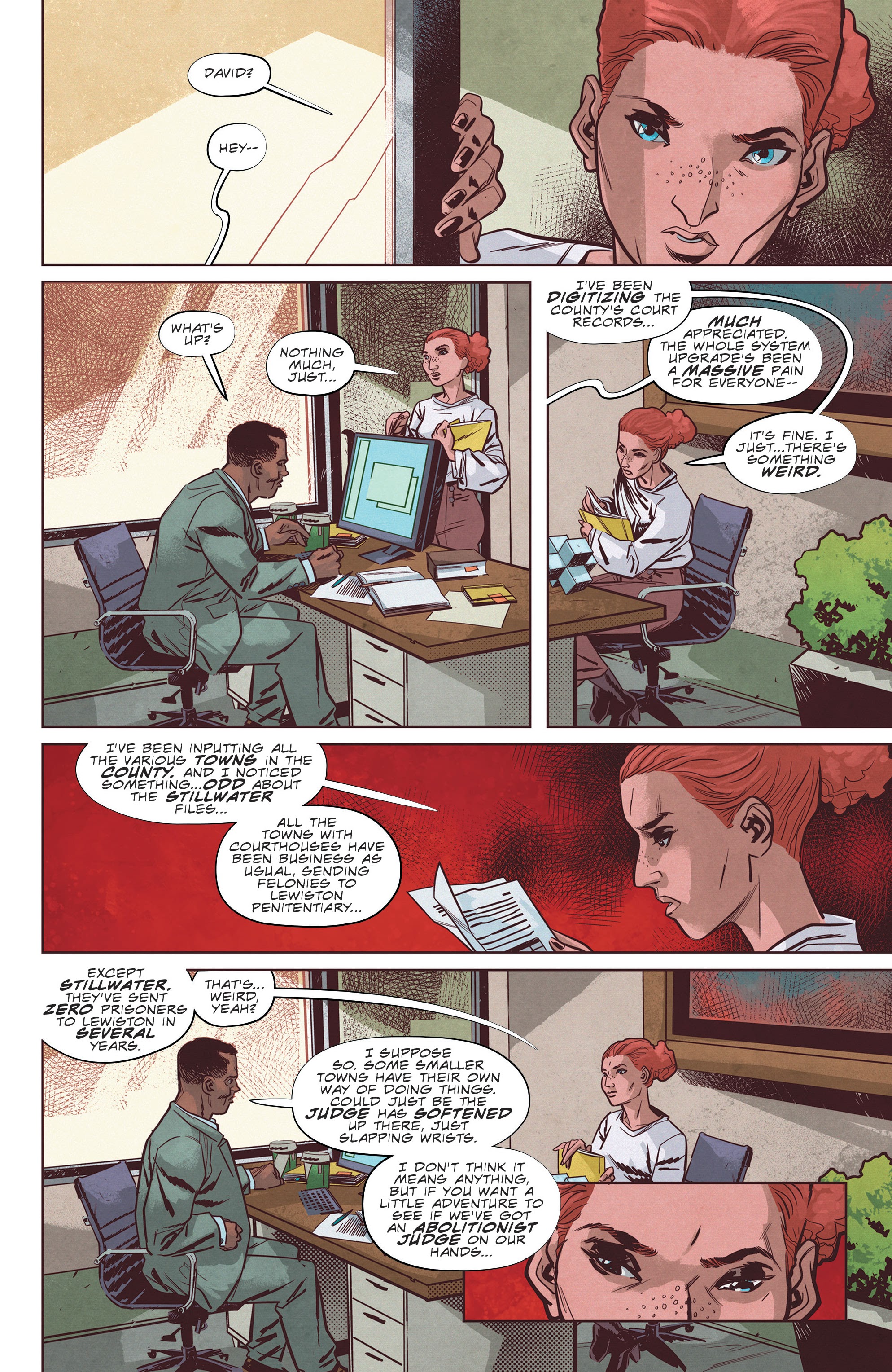 Read online Stillwater by Zdarsky & Pérez comic -  Issue #8 - 9