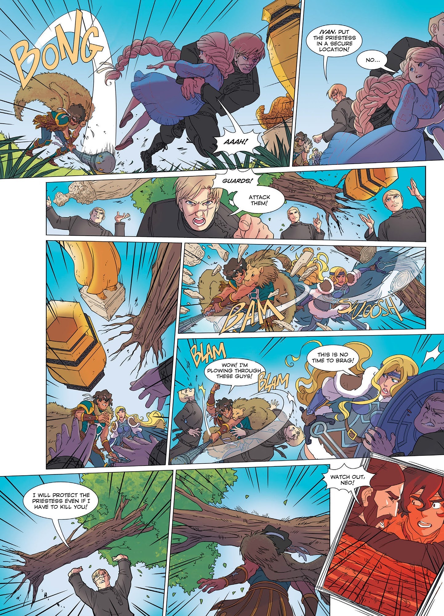 Read online The Mythics comic -  Issue # TPB 3 (Part 1) - 91