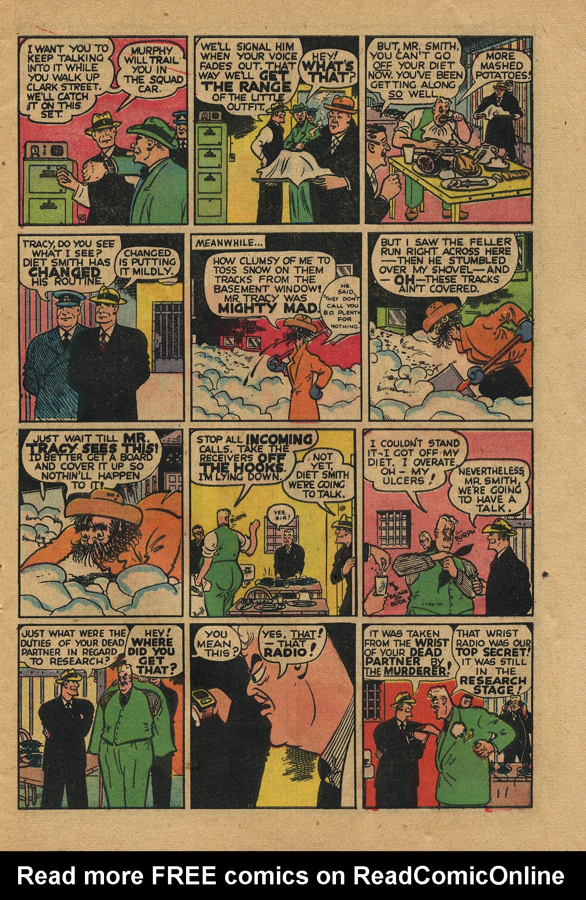 Read online Dick Tracy comic -  Issue #40 - 9