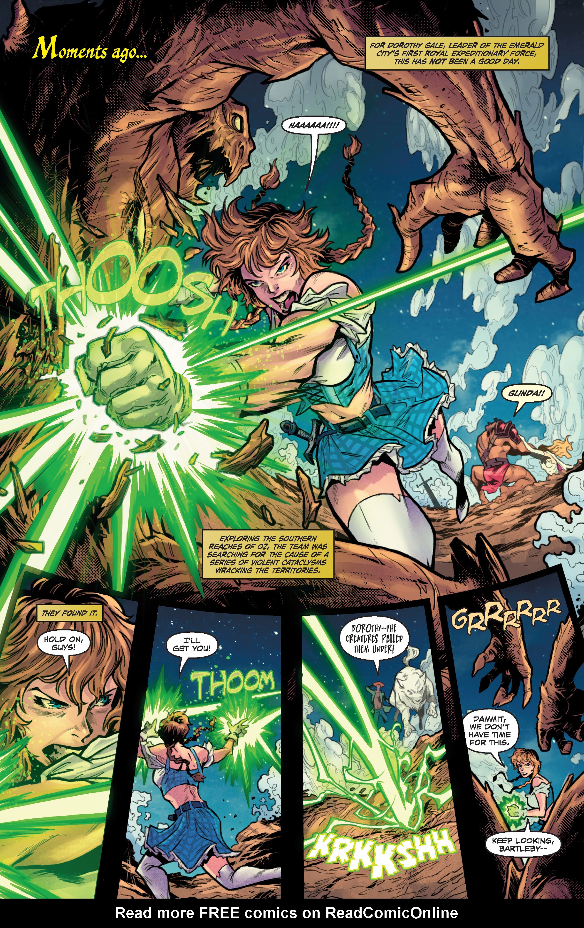 Read online Oz: Return of the Wicked Witch comic -  Issue #3 - 3