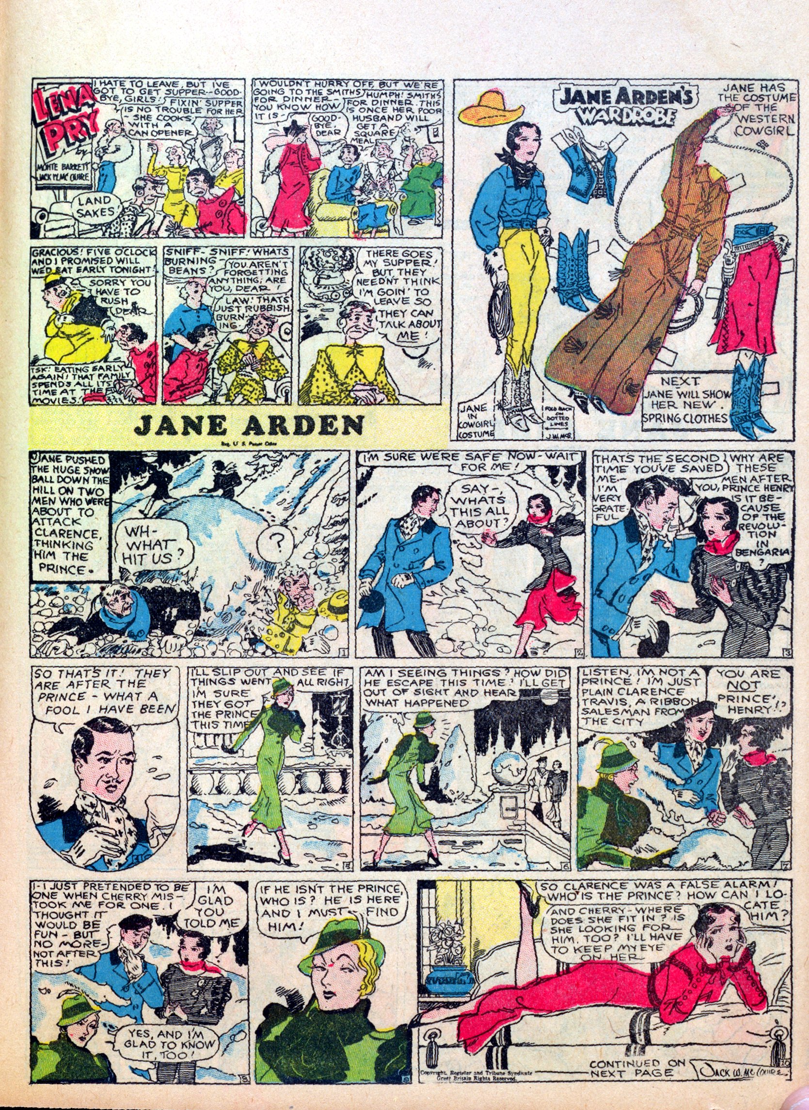 Read online Famous Funnies comic -  Issue #9 - 45