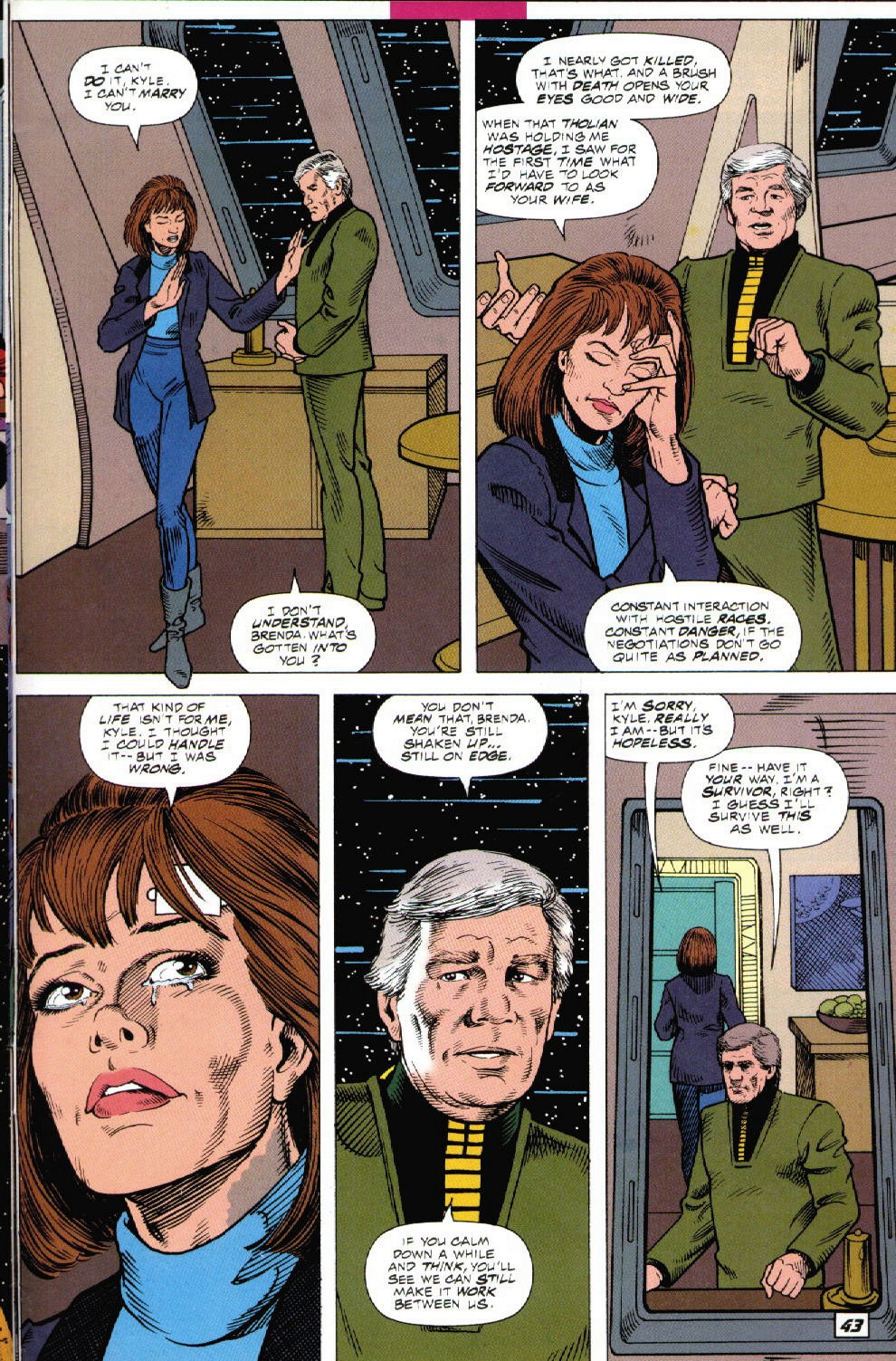 Read online Star Trek: The Next Generation (1989) comic -  Issue #75 - 39