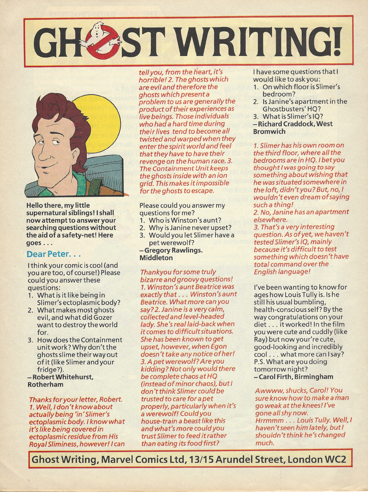 Read online The Real Ghostbusters comic -  Issue #51 - 14