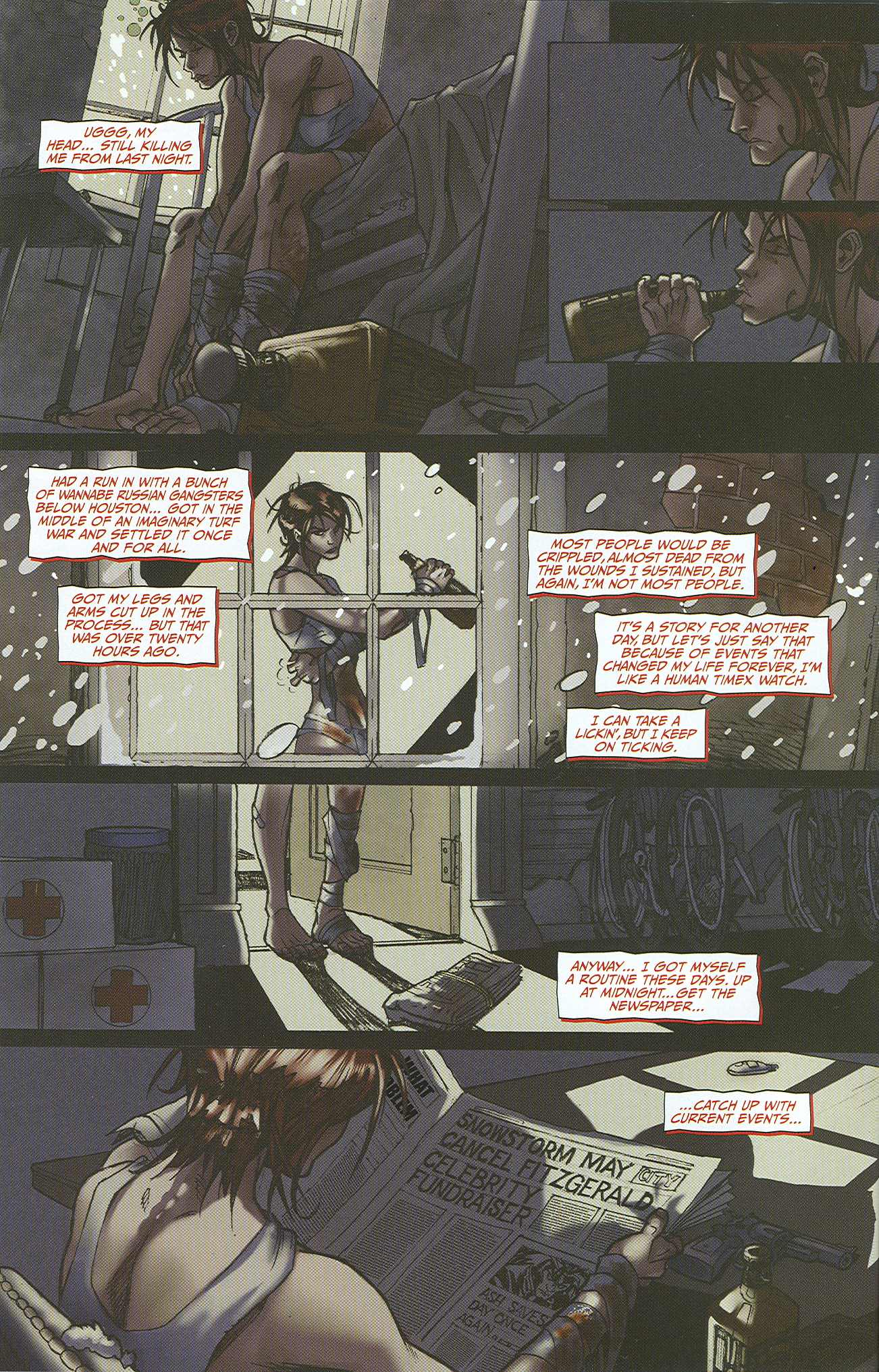 Read online Painkiller Jane (2006) comic -  Issue #1 - 4