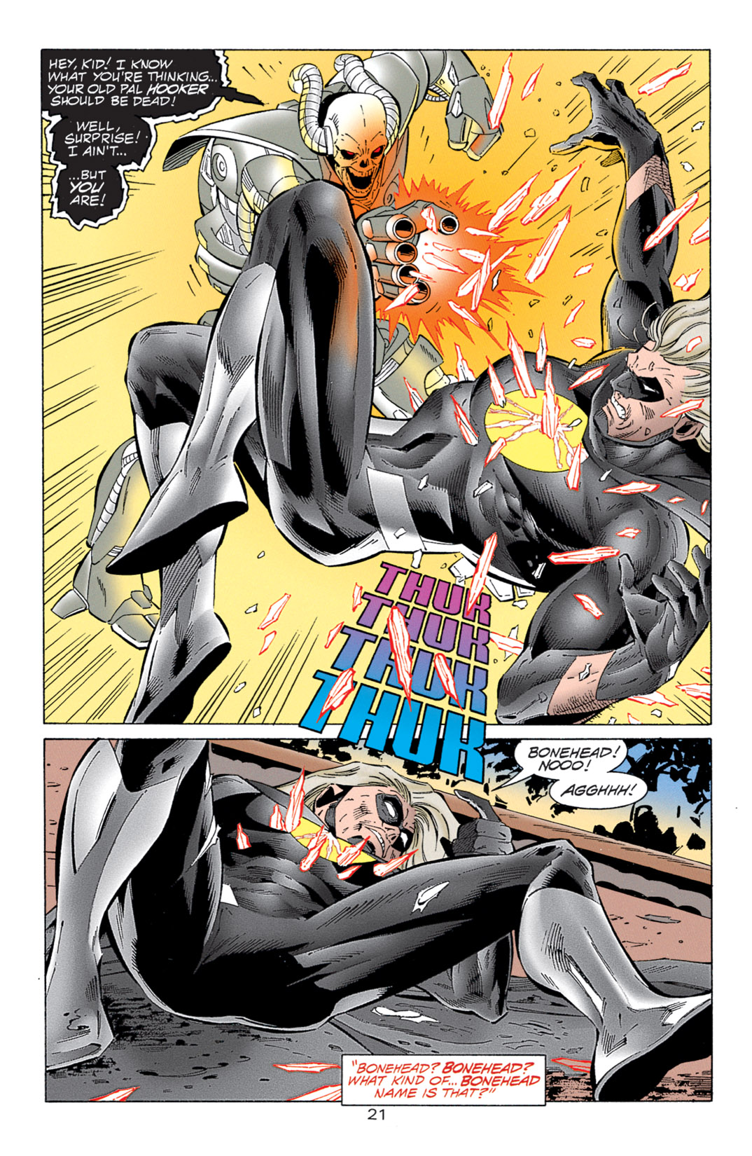 Read online Resurrection Man (1997) comic -  Issue #19 - 22