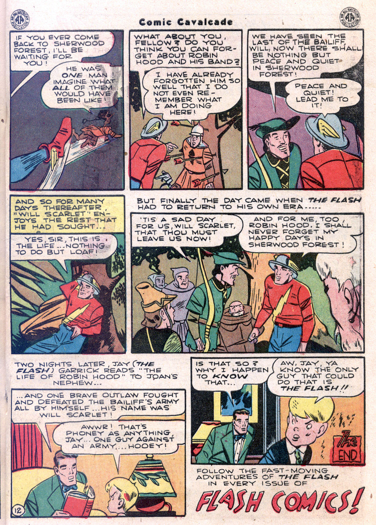 Read online Comic Cavalcade comic -  Issue #11 - 73