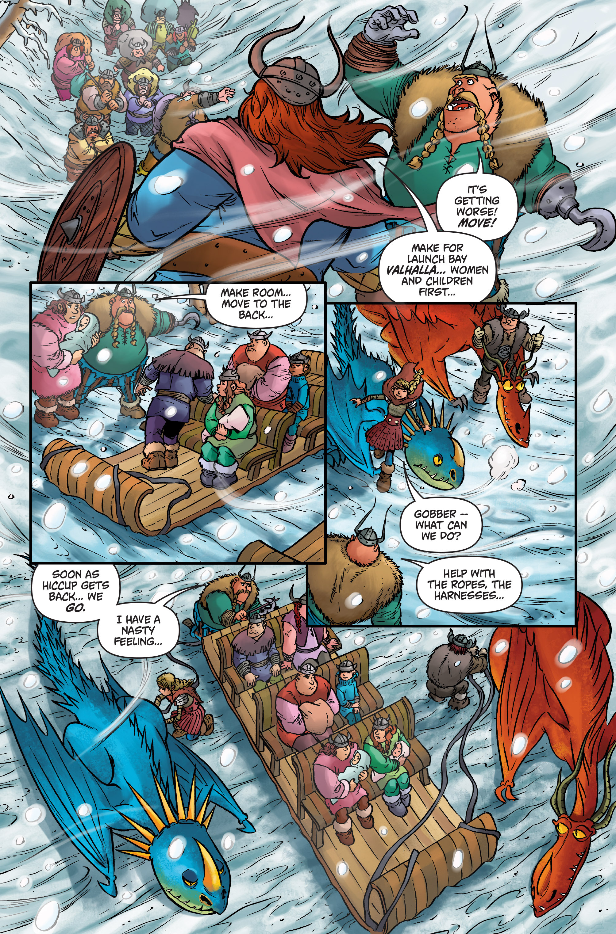 Read online DreamWorks Dragons: Defenders of Berk Collection: Fire & Ice comic -  Issue # TPB - 88