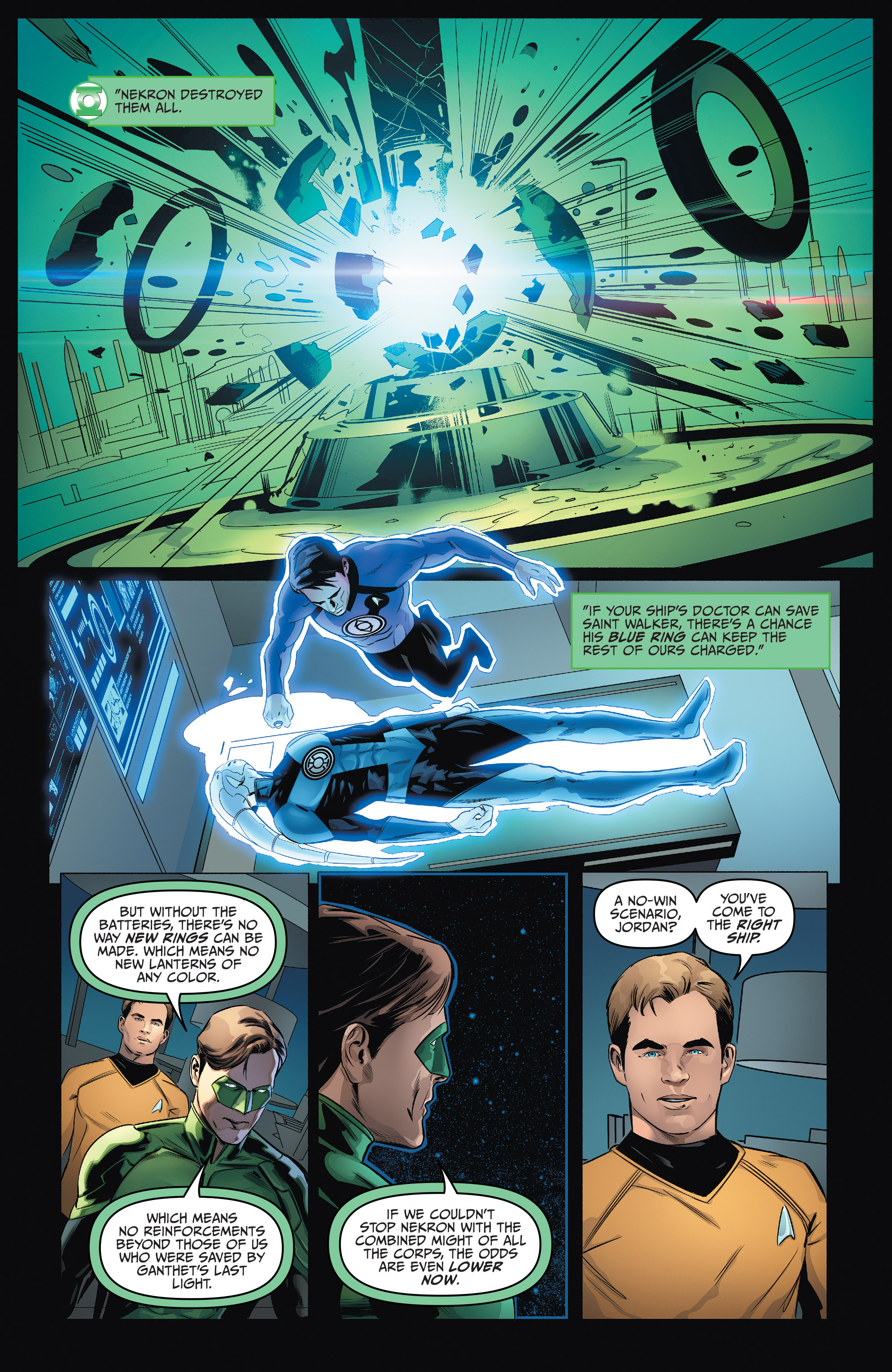 Read online Star Trek/Green Lantern (2015) comic -  Issue #4 - 6