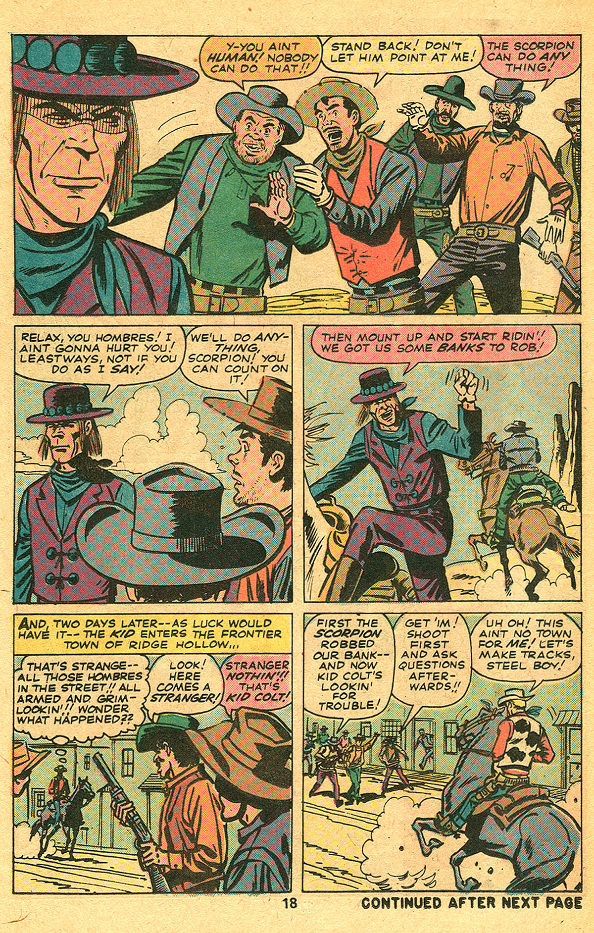 Read online Kid Colt Outlaw comic -  Issue #193 - 20