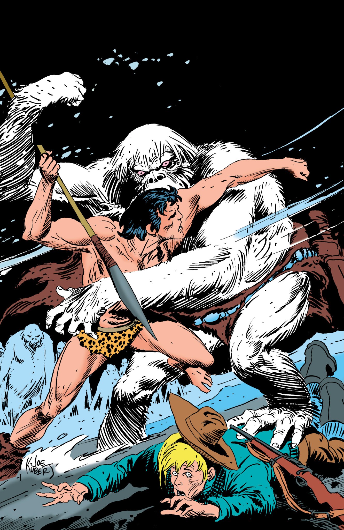 Read online Edgar Rice Burroughs' Tarzan The Joe Kubert Years comic -  Issue # TPB 3 (Part 1) - 4