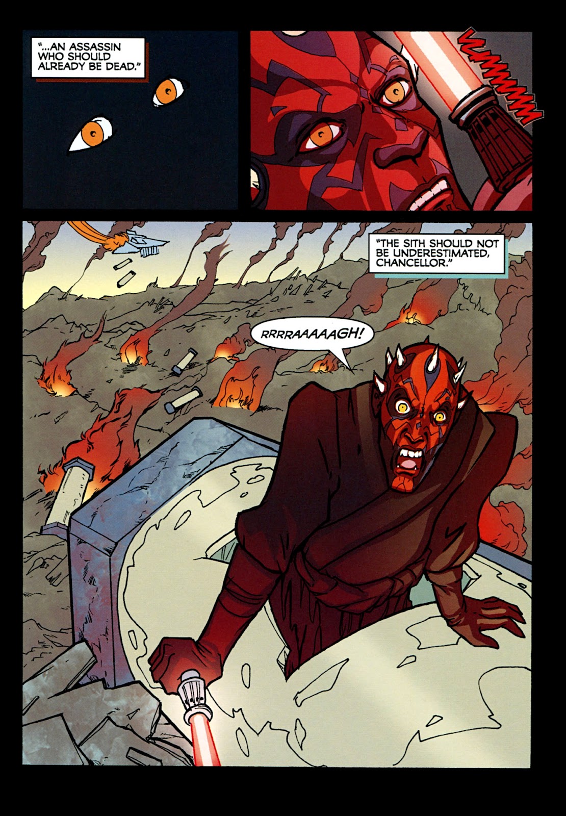 Star Wars: The Clone Wars - The Sith Hunters issue Full - Page 52