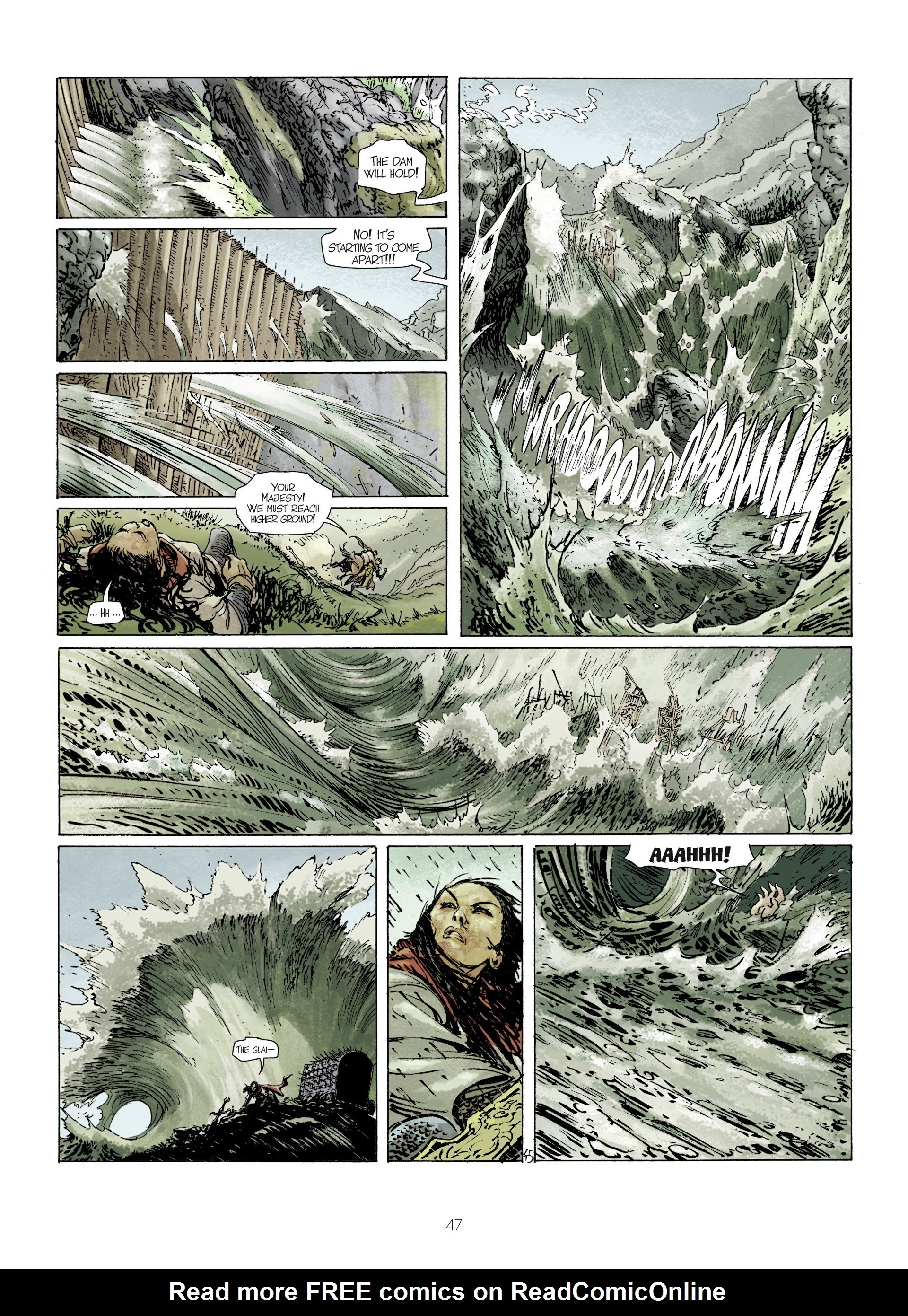 Read online Kriss of Valnor: Red as the Raheborg comic -  Issue # Full - 49