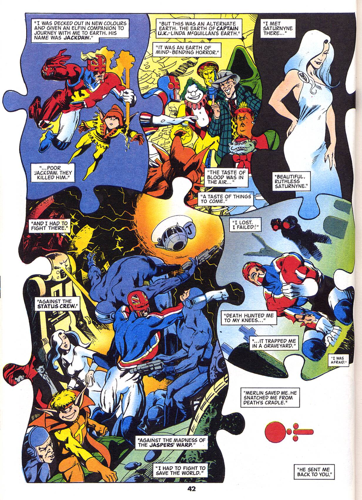 Read online Captain Britain (1988) comic -  Issue # TPB - 42