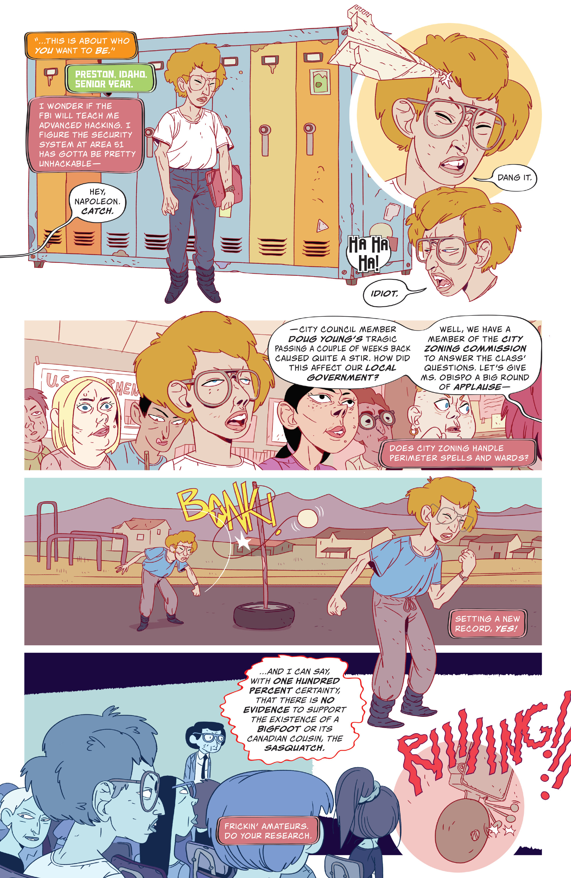 Read online Napoleon Dynamite comic -  Issue #1 - 5