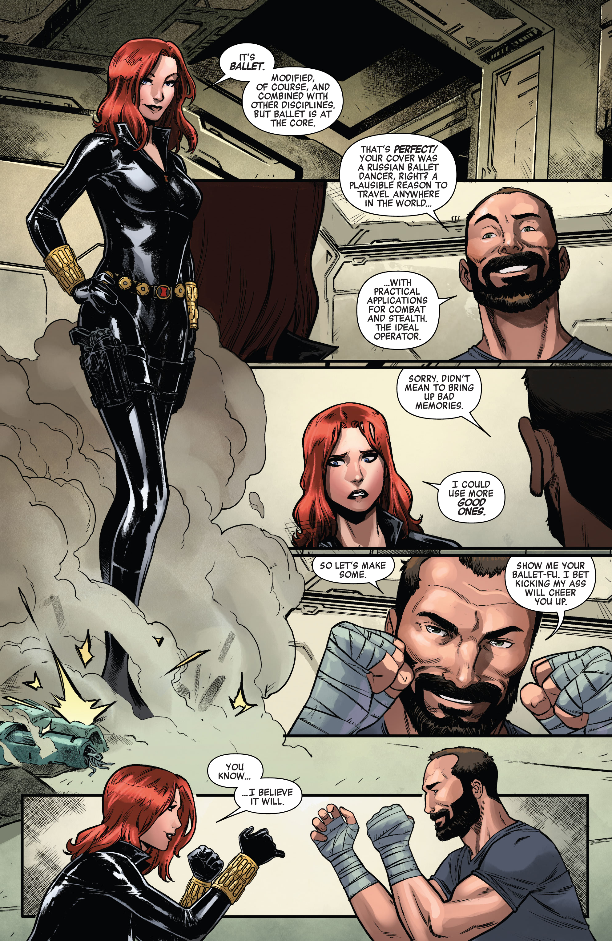 Read online Marvel's Avengers comic -  Issue # Black Widow - 8