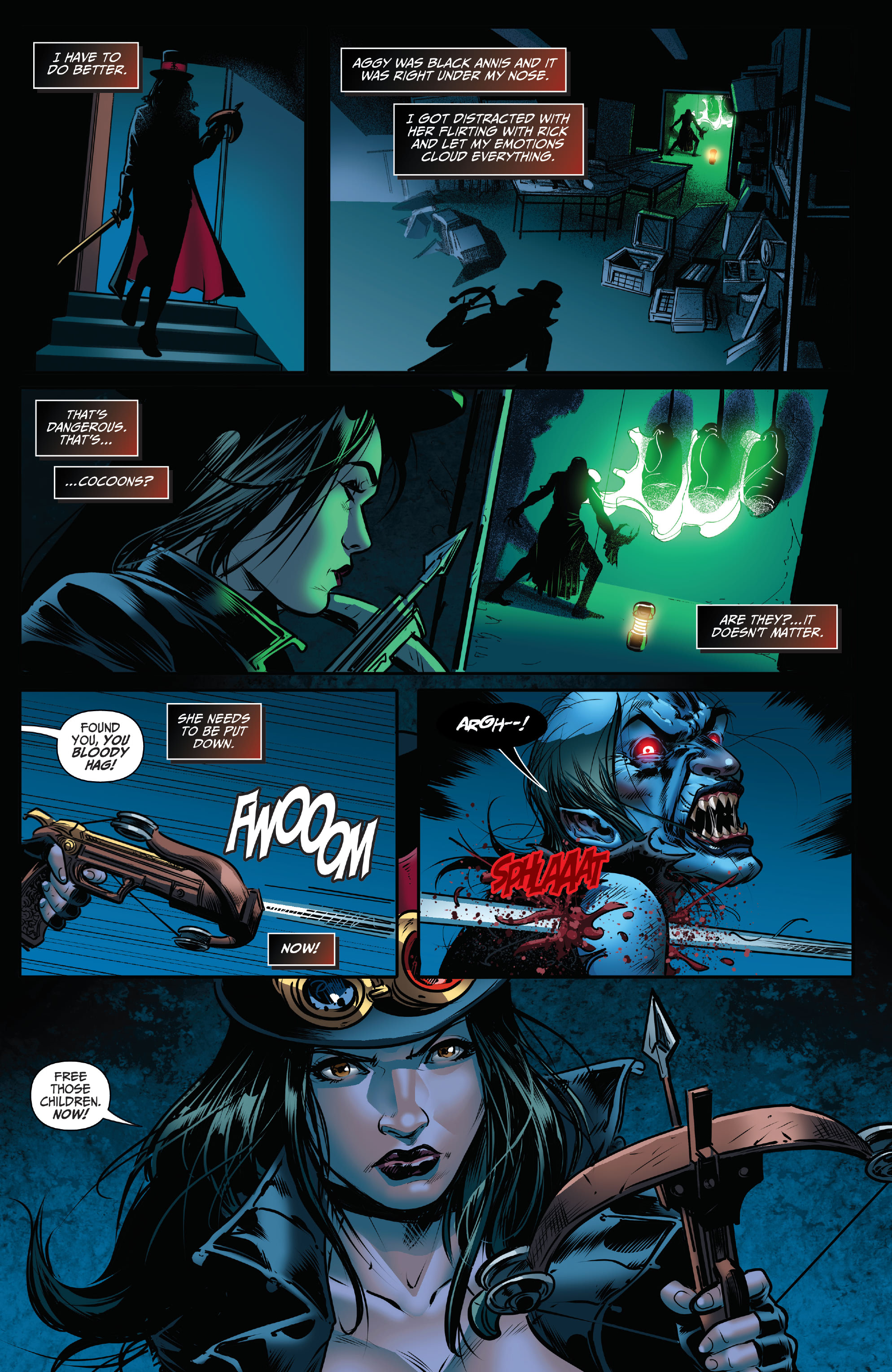 Read online Van Helsing: Black Annis comic -  Issue # Full - 28