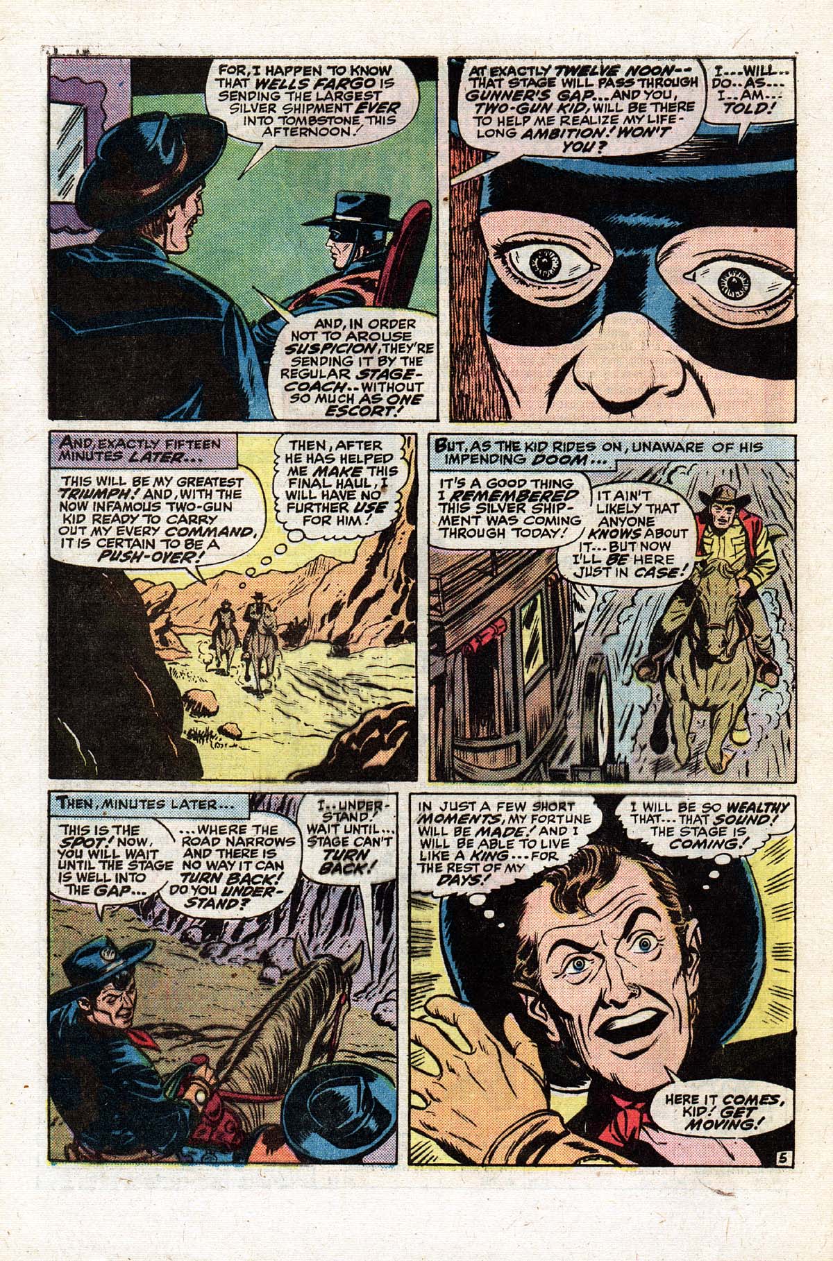 Read online The Mighty Marvel Western comic -  Issue #40 - 19