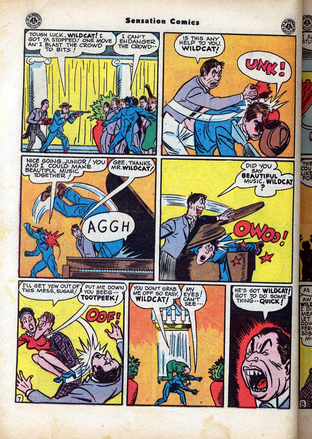 Read online Sensation (Mystery) Comics comic -  Issue #47 - 48