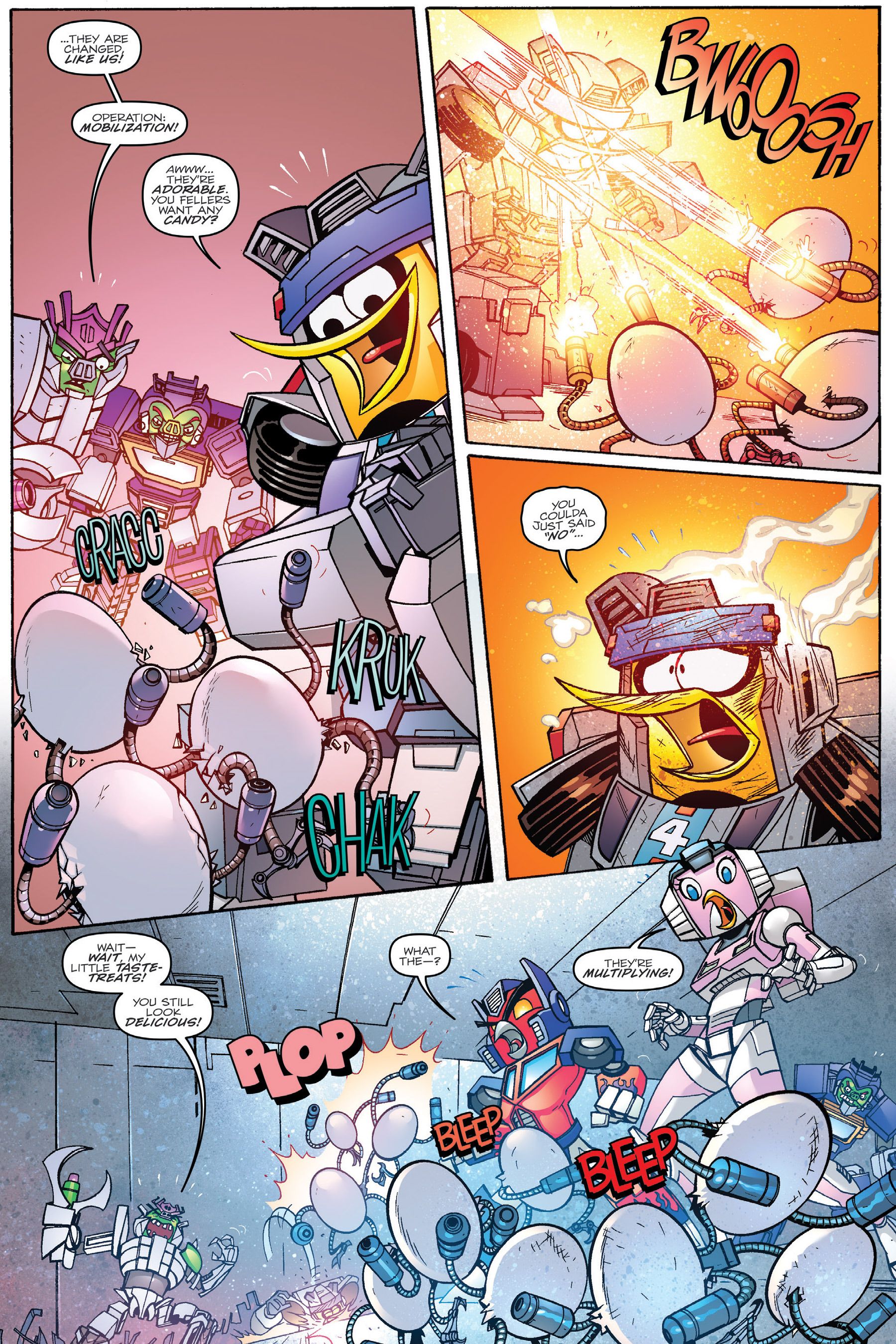 Read online Angry Birds Transformers: Age of Eggstinction comic -  Issue # Full - 45