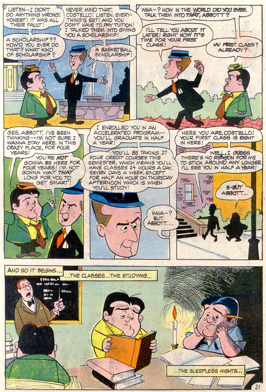 Read online Abbott & Costello comic -  Issue #1 - 22