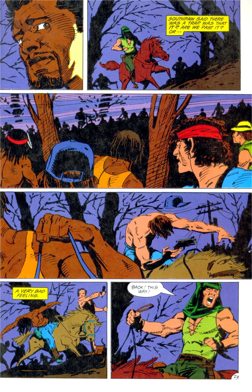 Read online Outlaws comic -  Issue #6 - 24