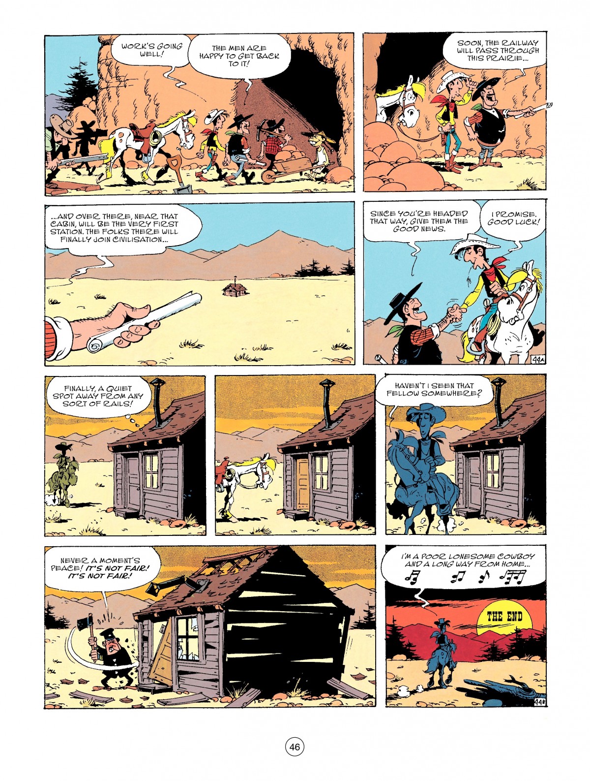 Read online A Lucky Luke Adventure comic -  Issue #53 - 46