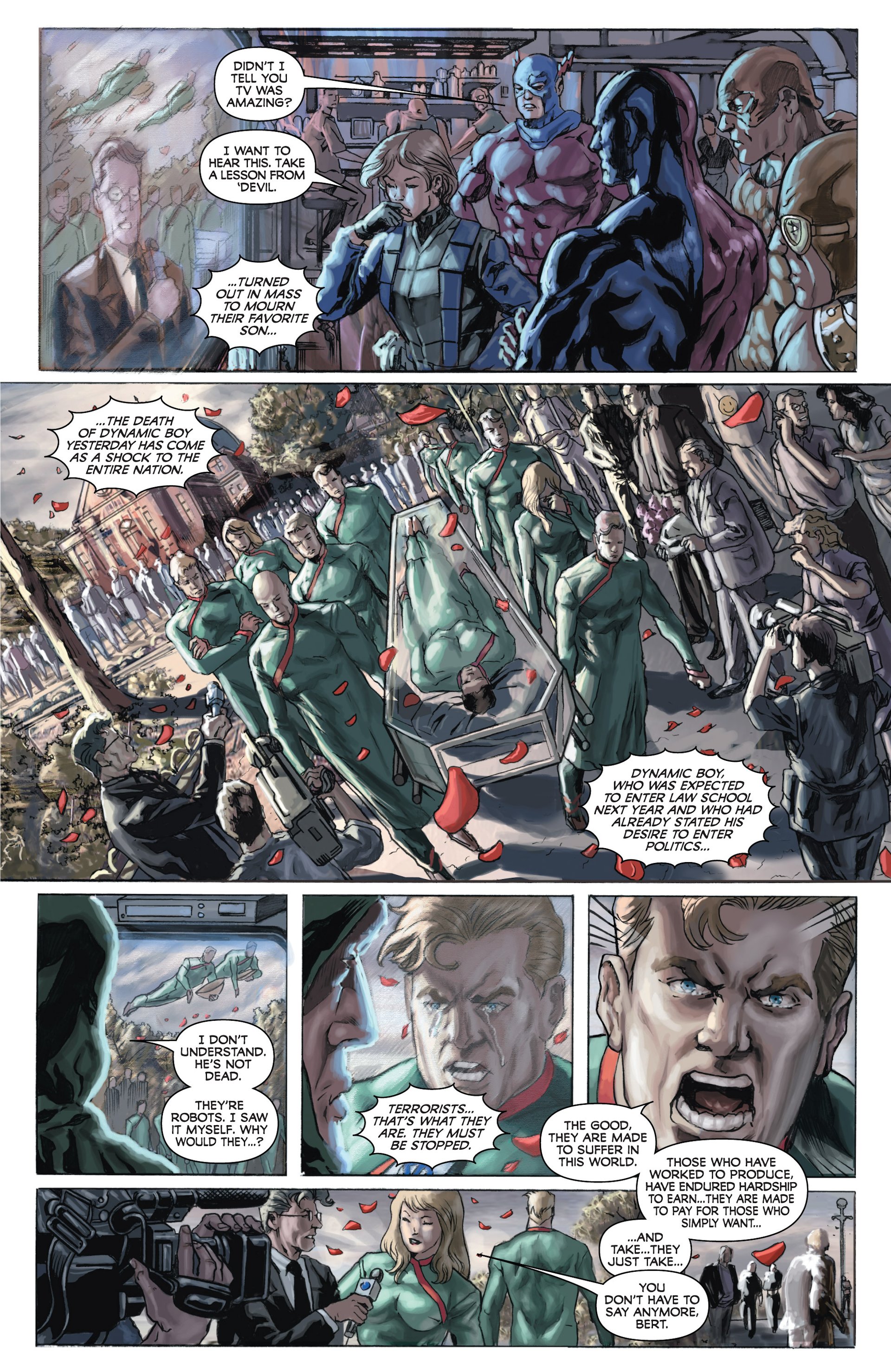 Read online Project Superpowers comic -  Issue #5 - 12