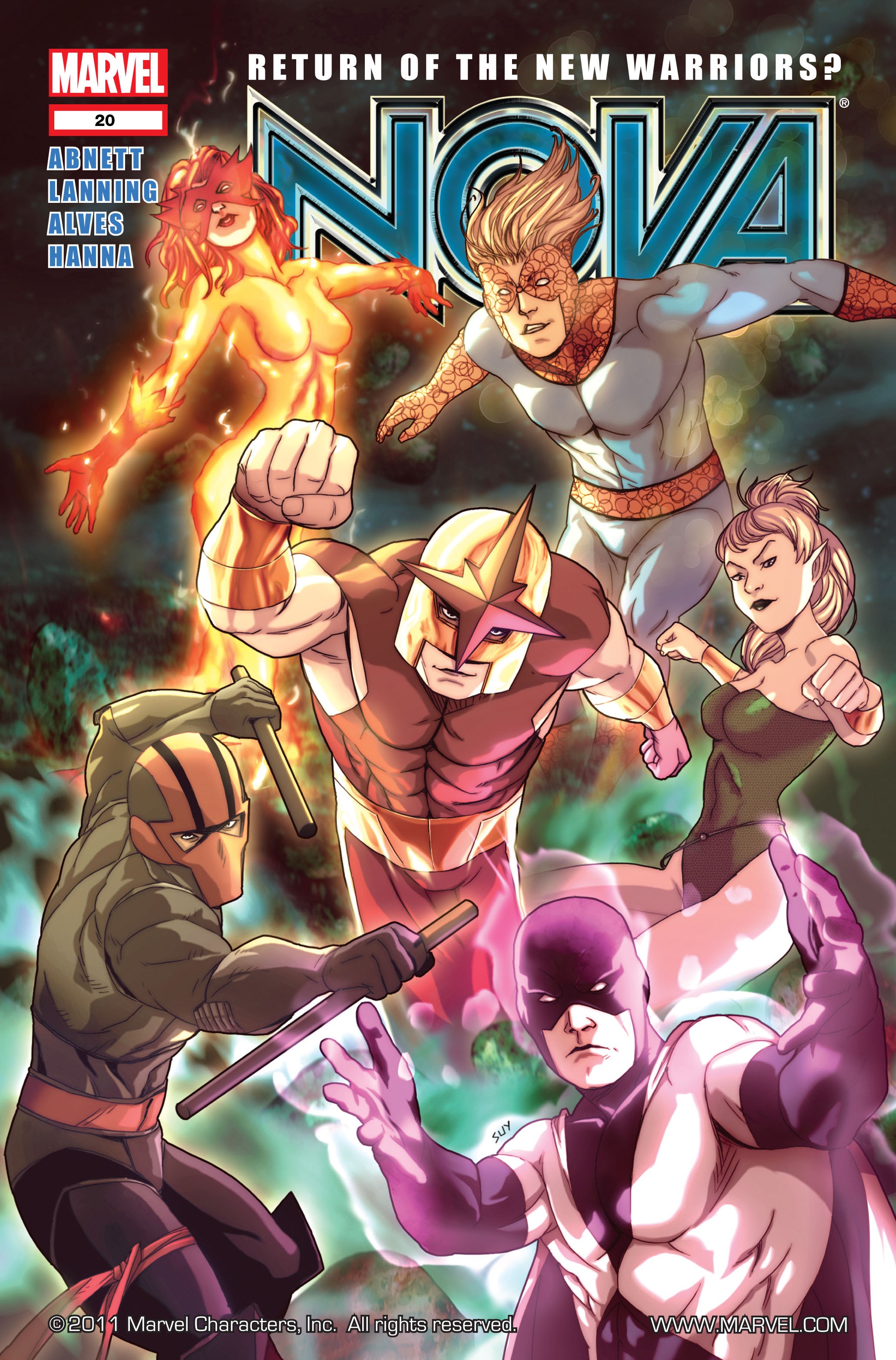 Read online Nova (2007) comic -  Issue #20 - 1