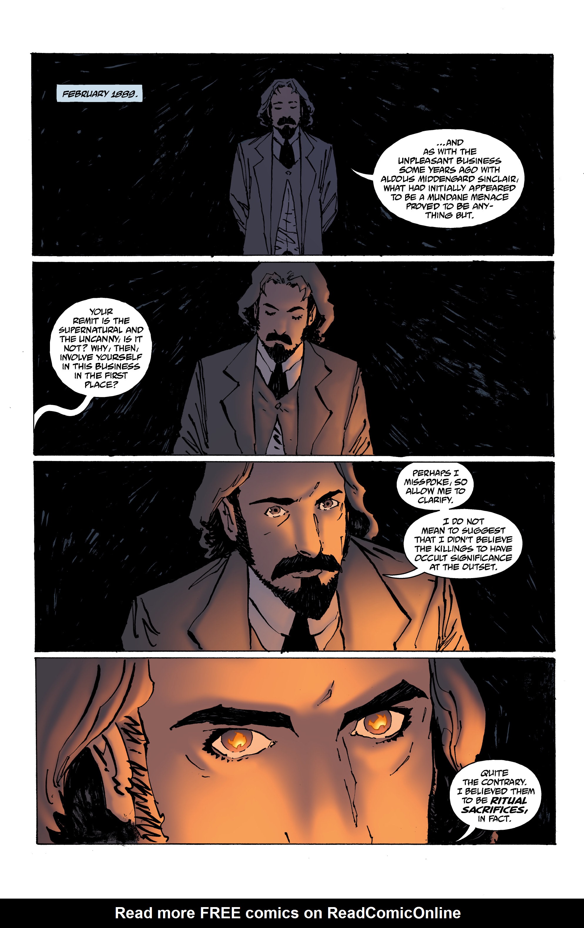 Read online Witchfinder: The Reign of Darkness comic -  Issue #1 - 3