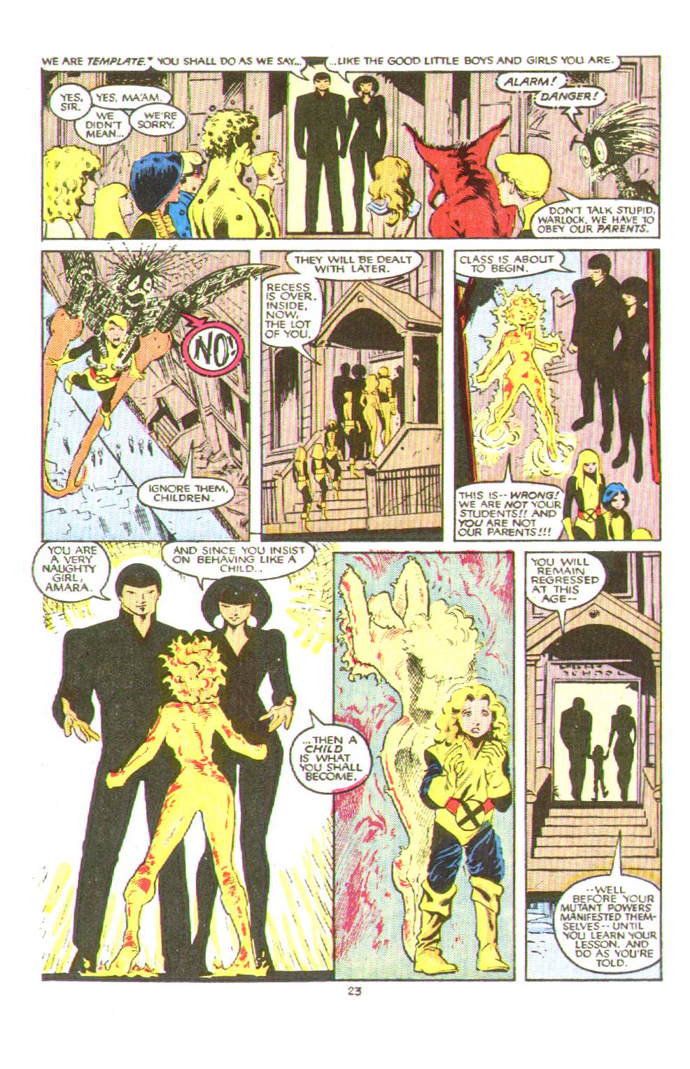 Read online The New Mutants comic -  Issue # _Annual 2 - 24